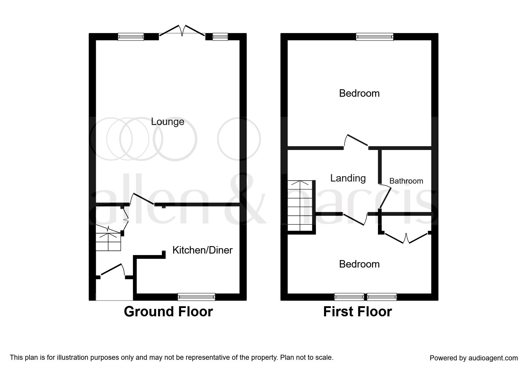 2 Bedrooms Terraced house for sale in Sundrum Place, Kilwinning KA13