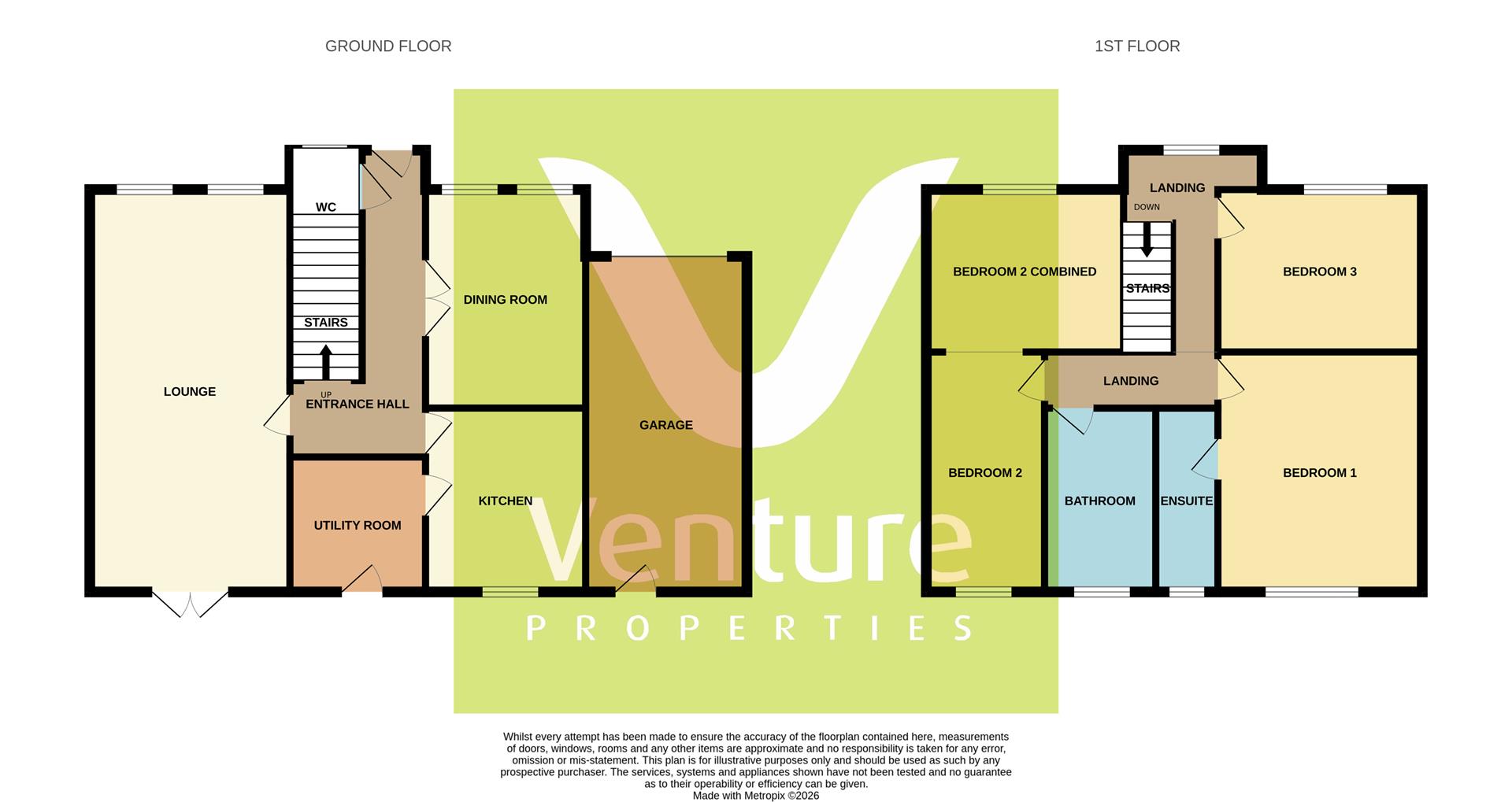 7, Plantation Terrace, Crook floorplan