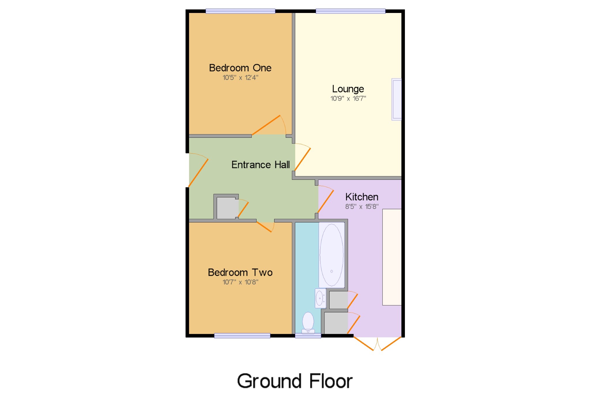 2 Bedrooms Flat for sale in Baylands, Newtown, Berkeley, Gloucestershire GL13