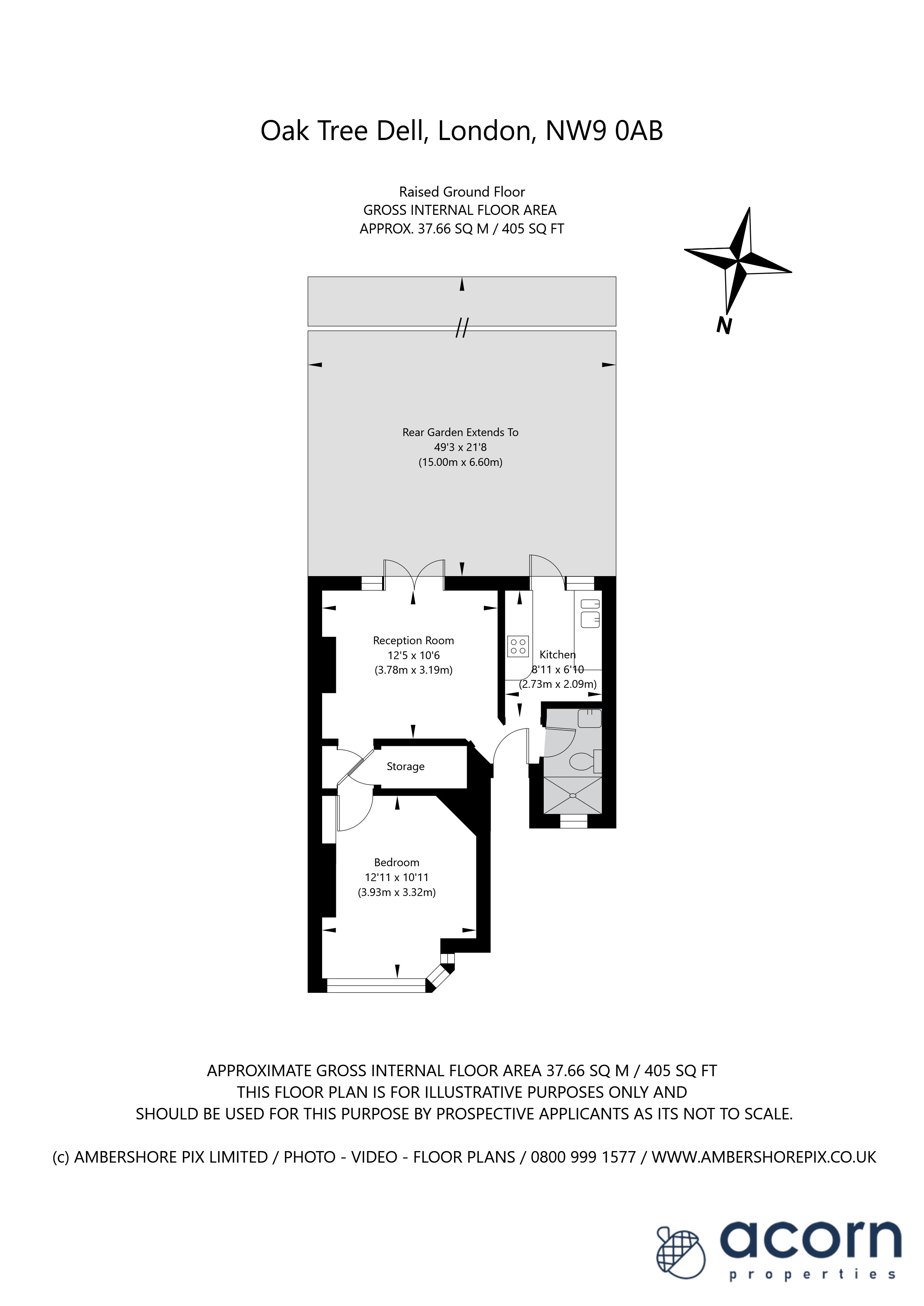 3, Oak Tree Dell, London floorplan