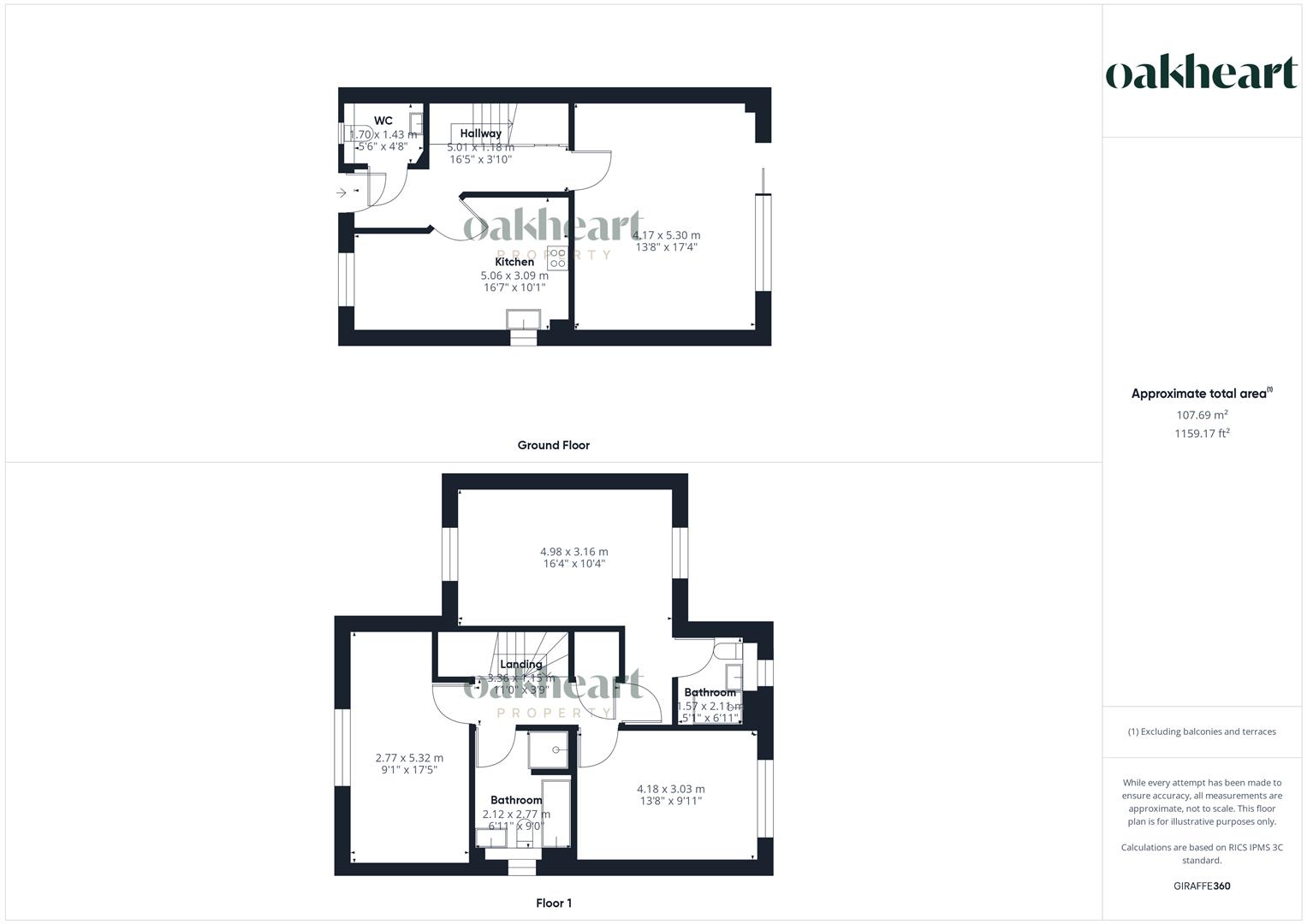 27B, Scholars Close, Felsted floorplan