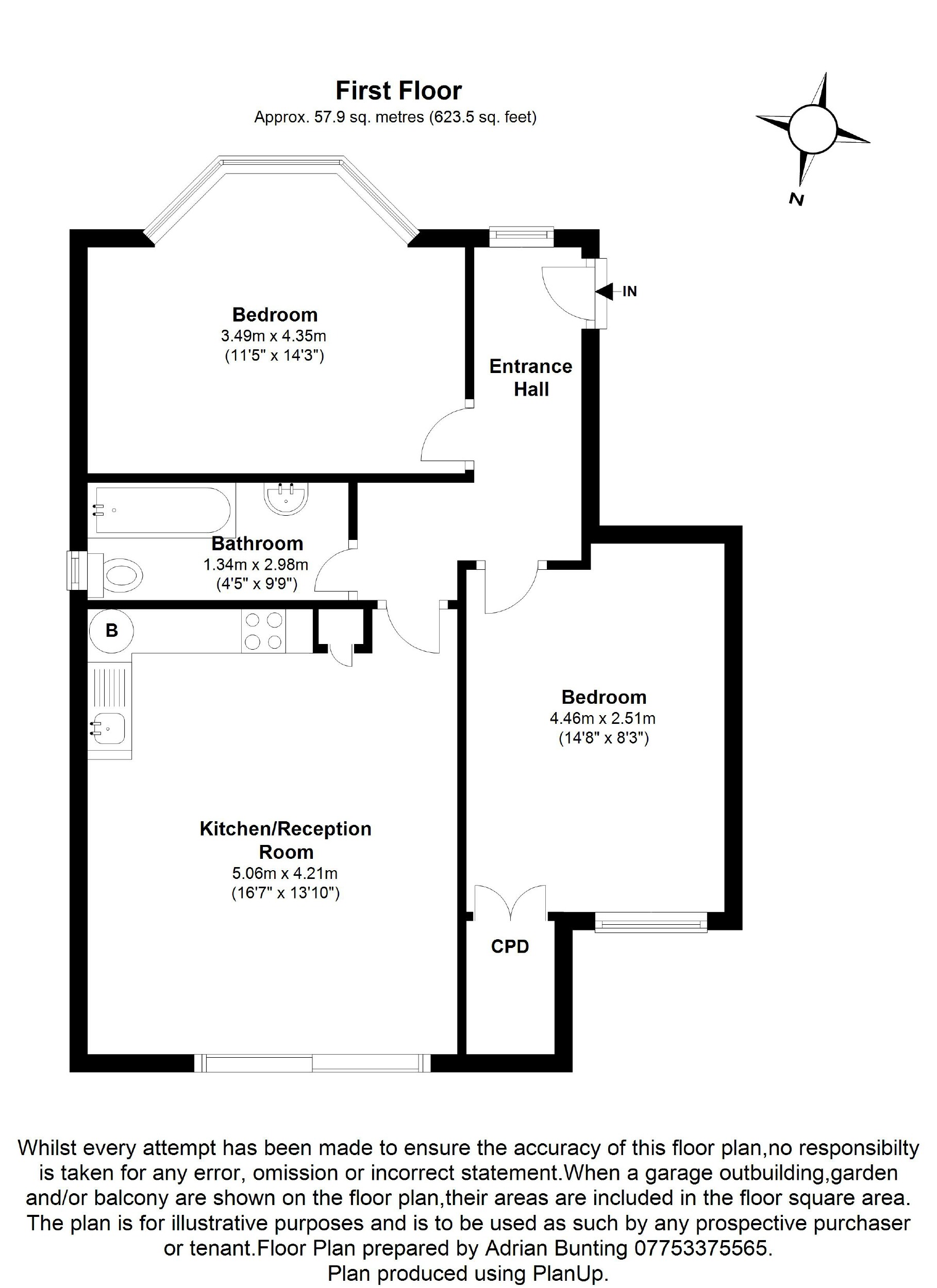 2 Bedrooms Flat to rent in Alston Road, High Barnet, Hertfordshire EN5