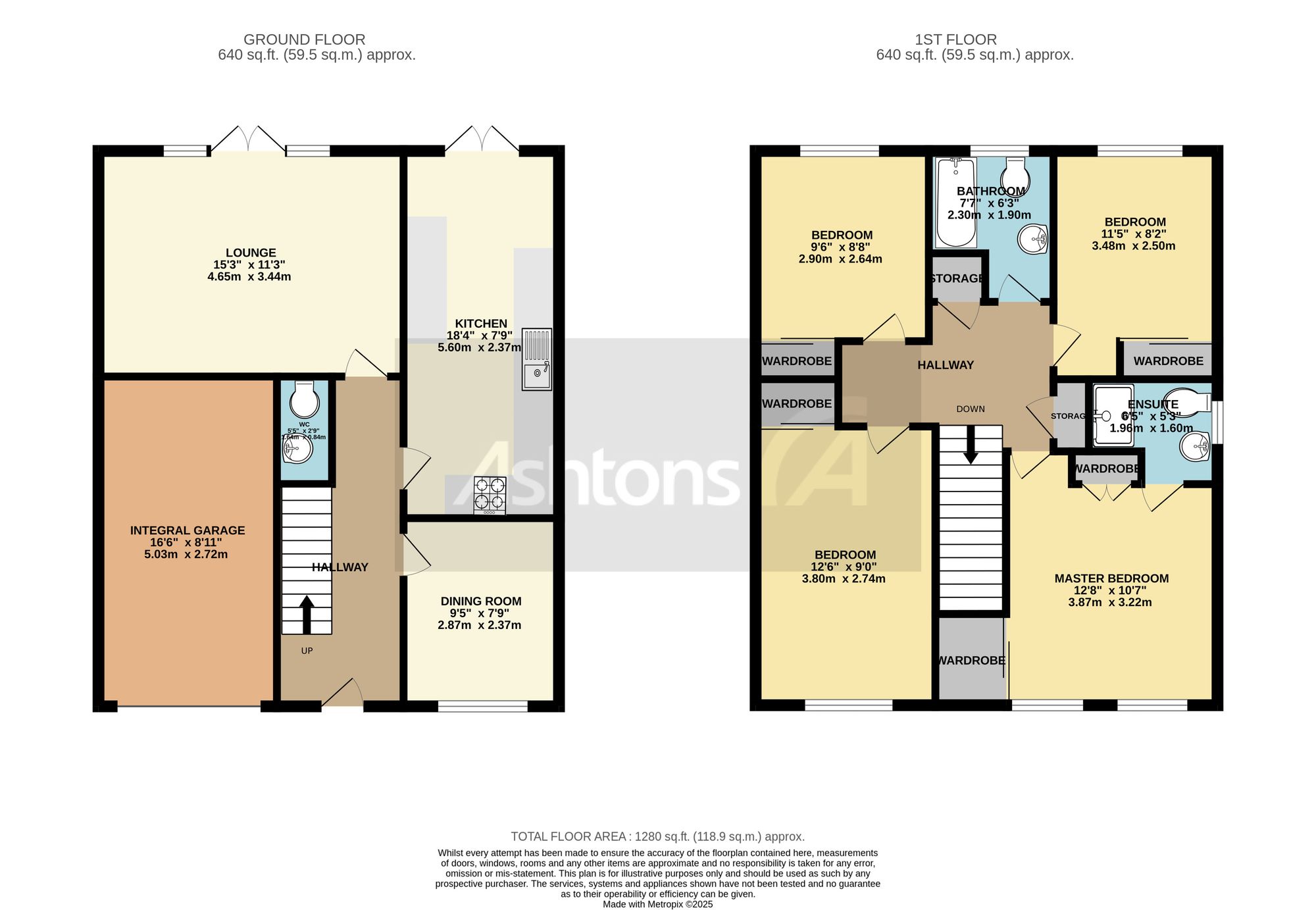 82 Cardinal Way, Newton-Le-Willows floorplan