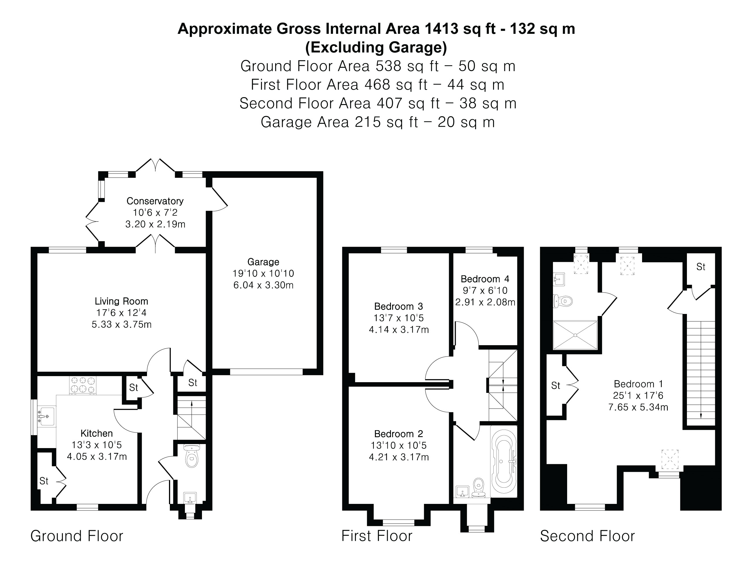 87, Spitfire Road, Cambourne floorplan