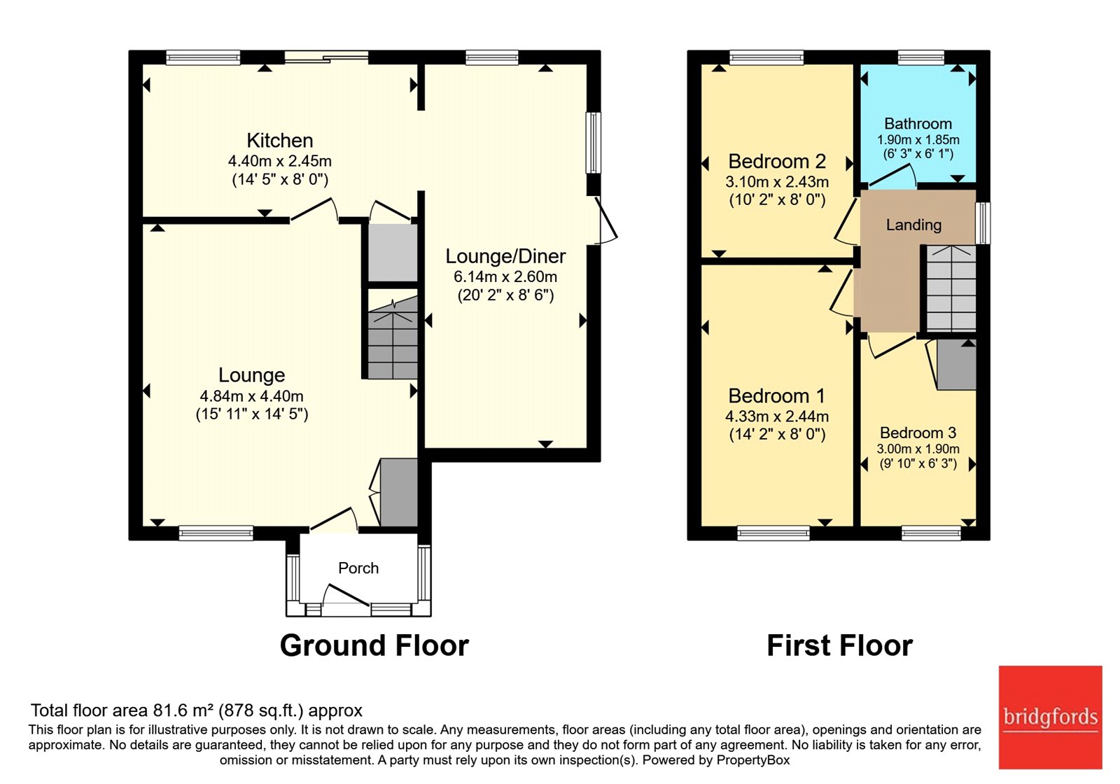 19, Rewe Close, Blackburn floorplan