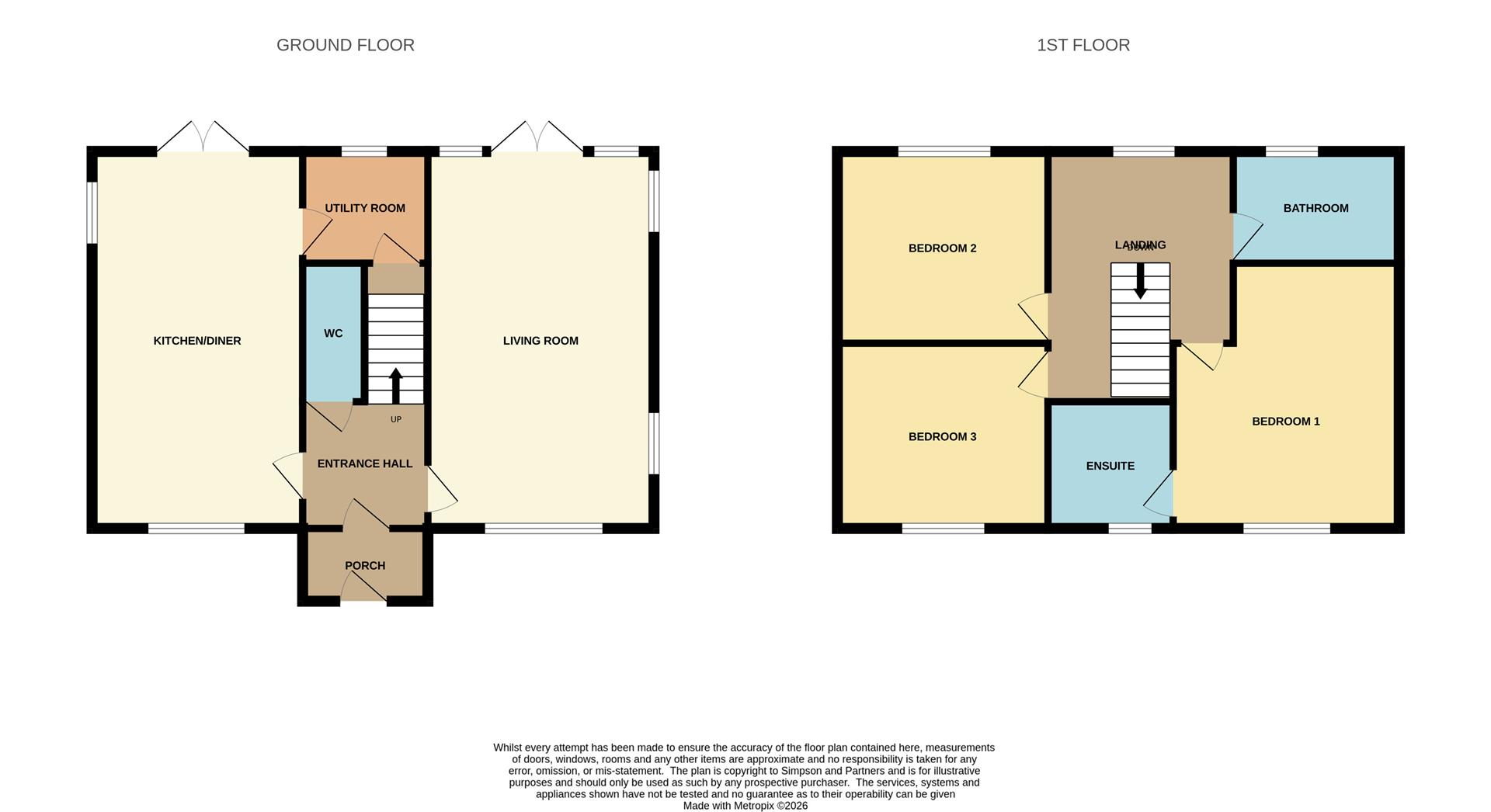 26, Castle Mews, Wellingborough floorplan