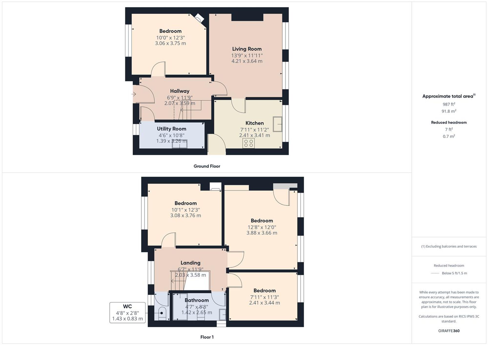 13 Palatine Avenue, Lancaster floorplan