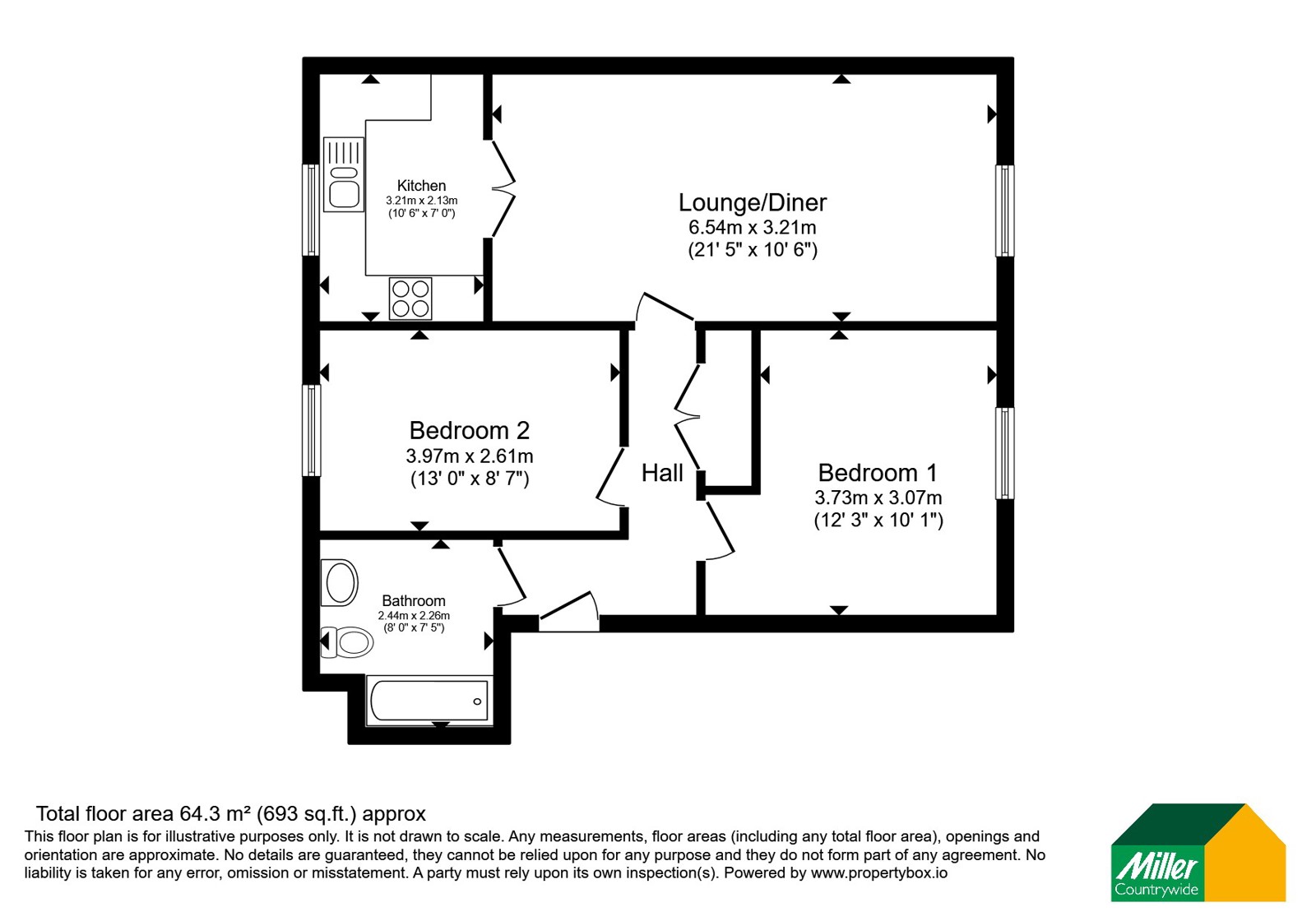 14 Chi Morvargh,, Kresennik Pennfenten, Newquay floorplan