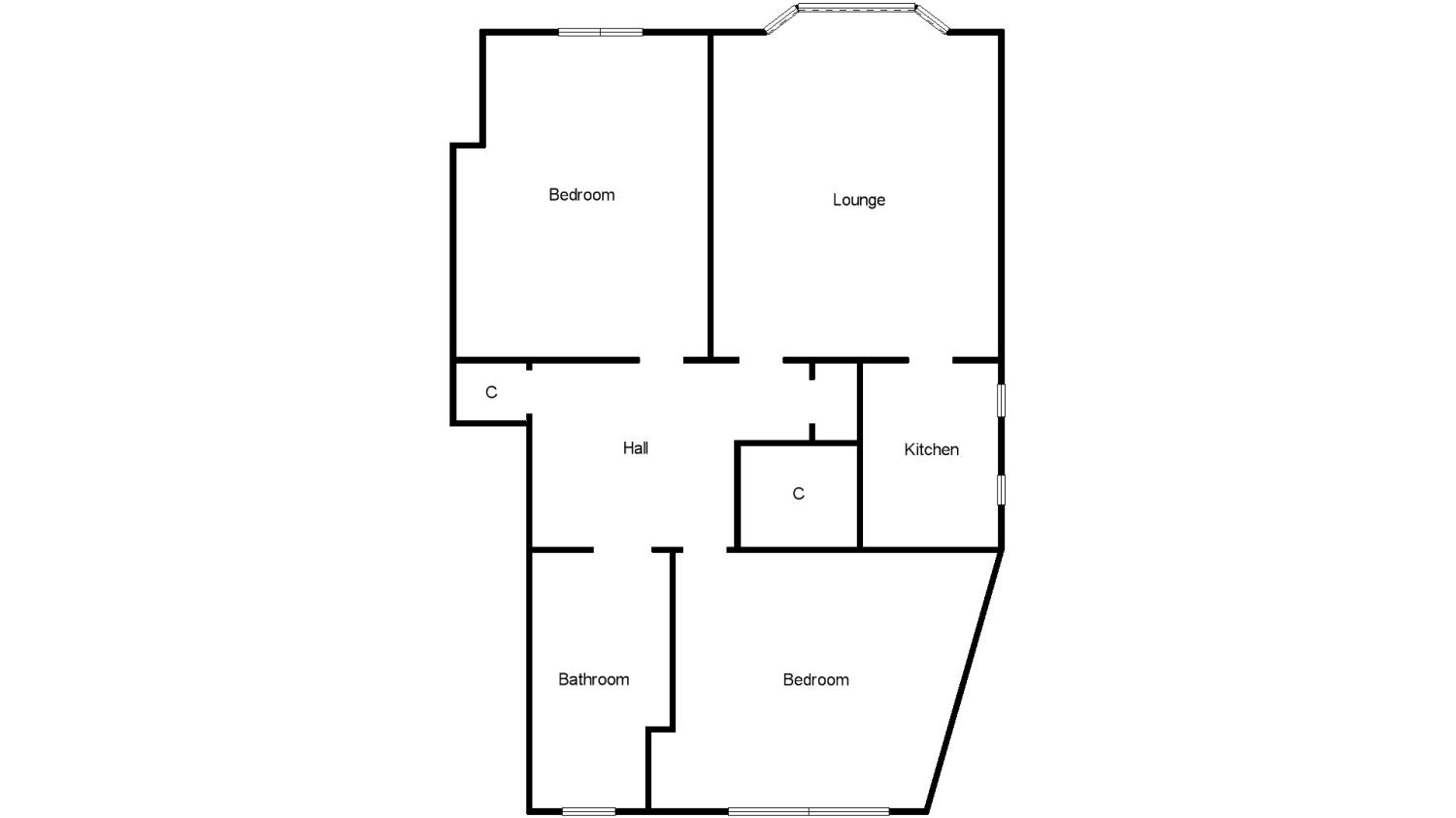 2 Bedrooms Flat for sale in Kilmarnock Road, Glasgow, Lanarkshire G43