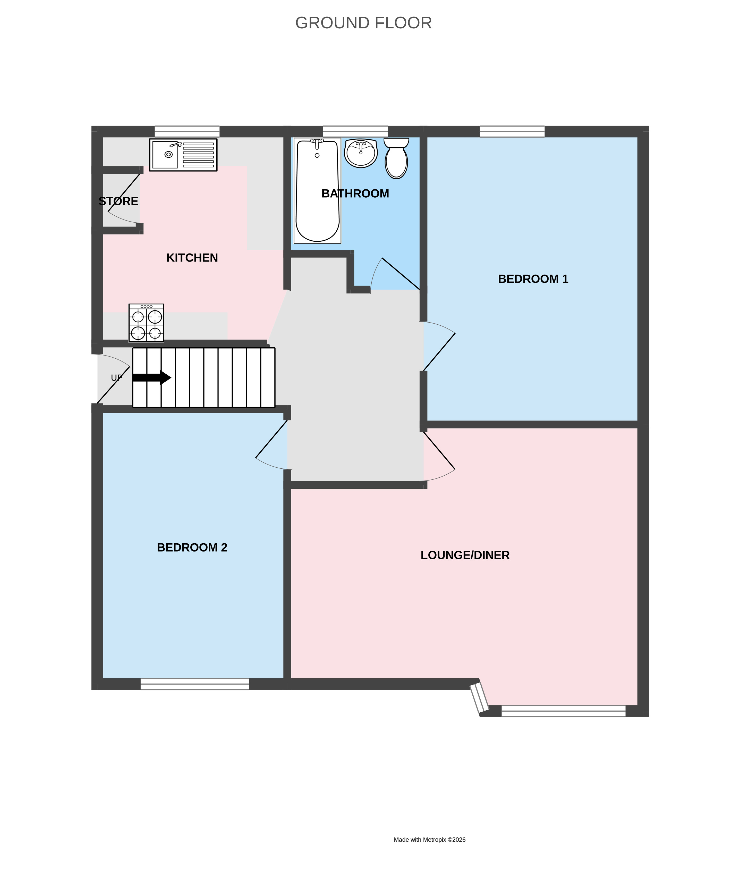 22, Hayward Avenue, Telford floorplan