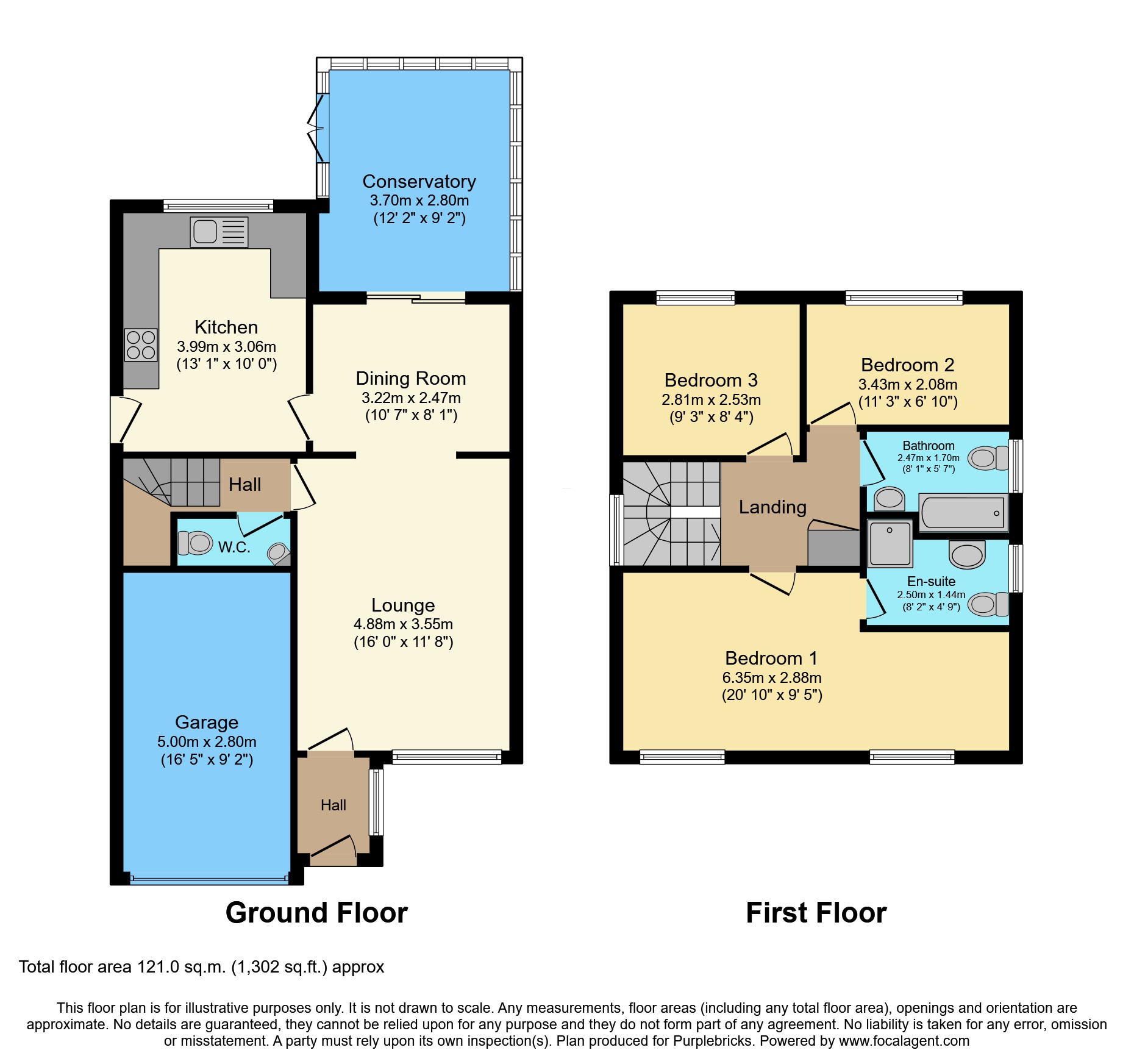 39, St. Matthews Close, Haslington floorplan