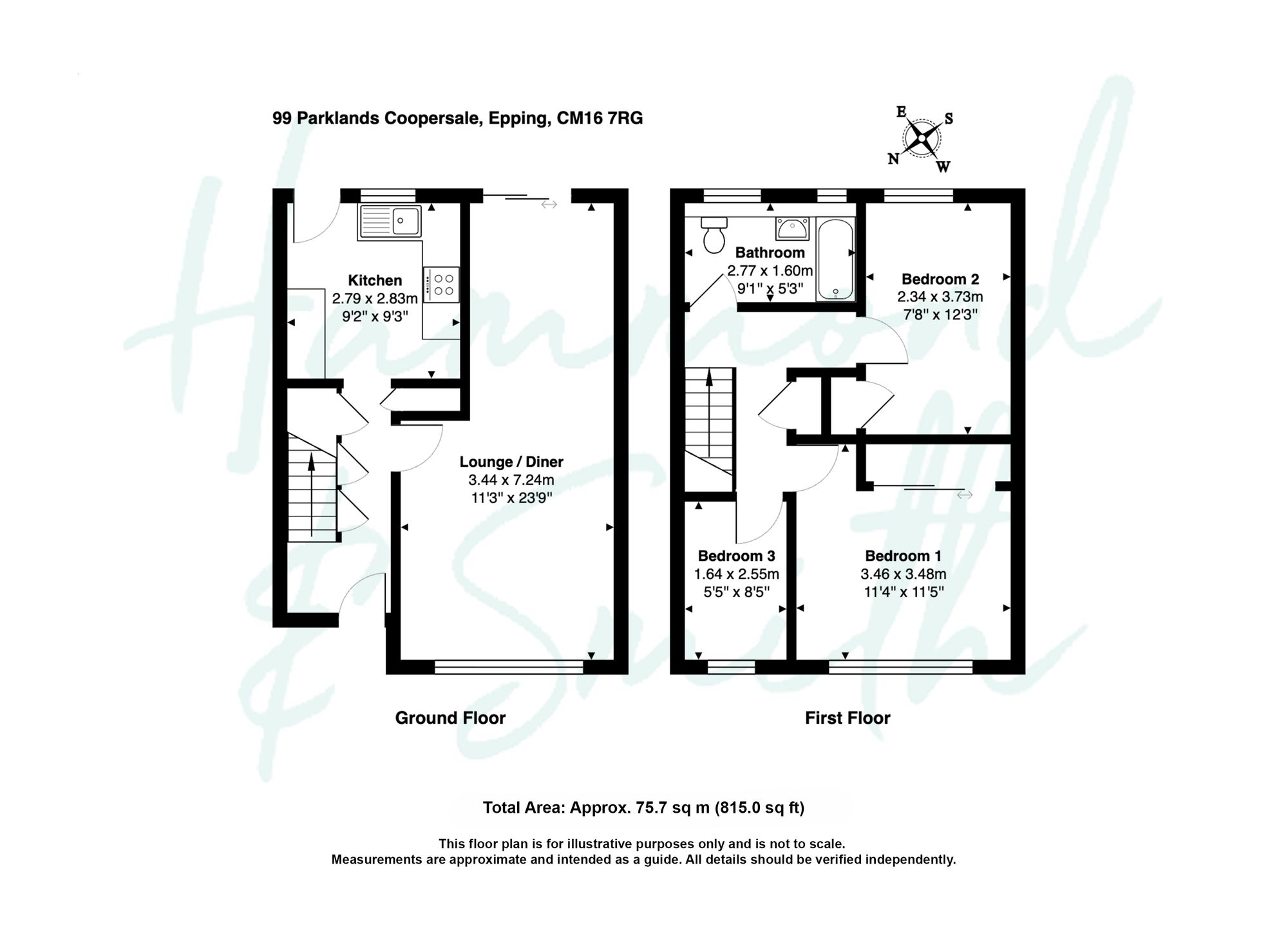 99 Parklands, Epping floorplan