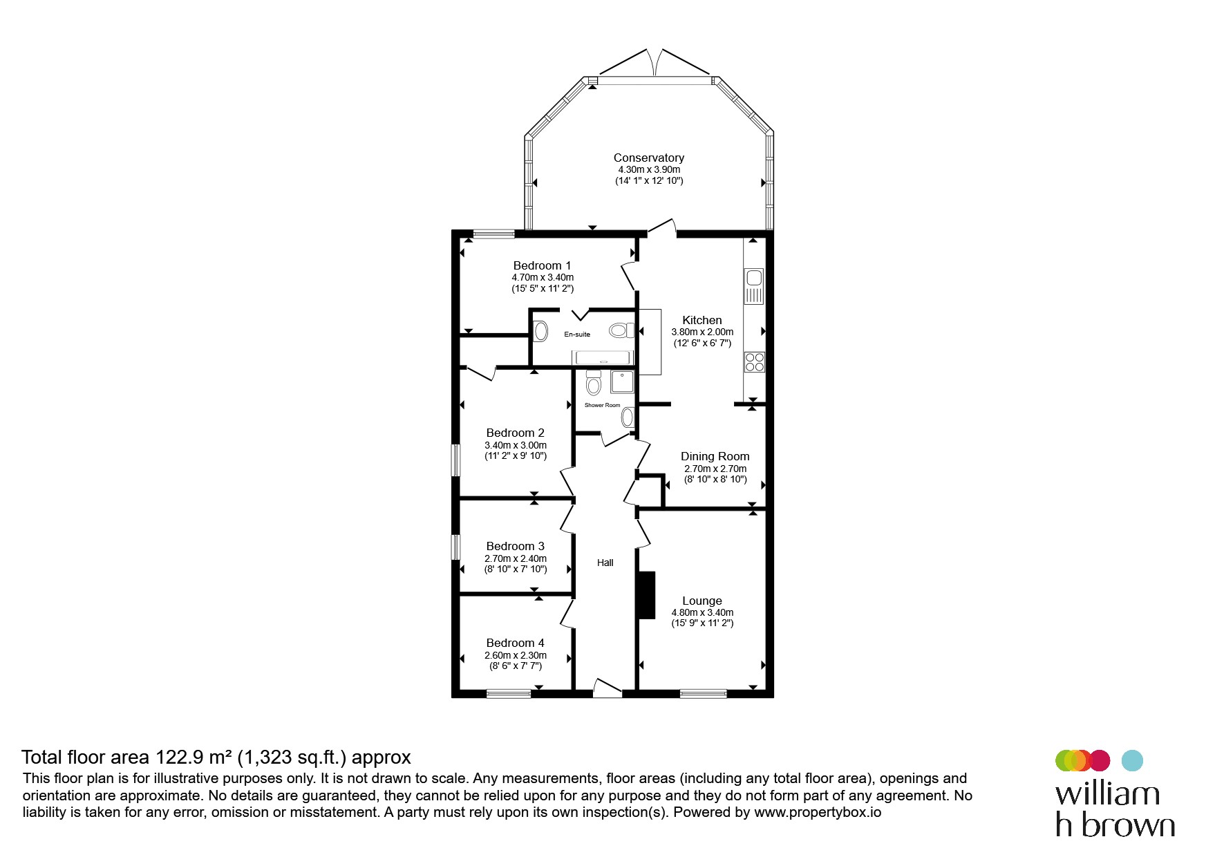 10, Swallow Drive, Brandon floorplan