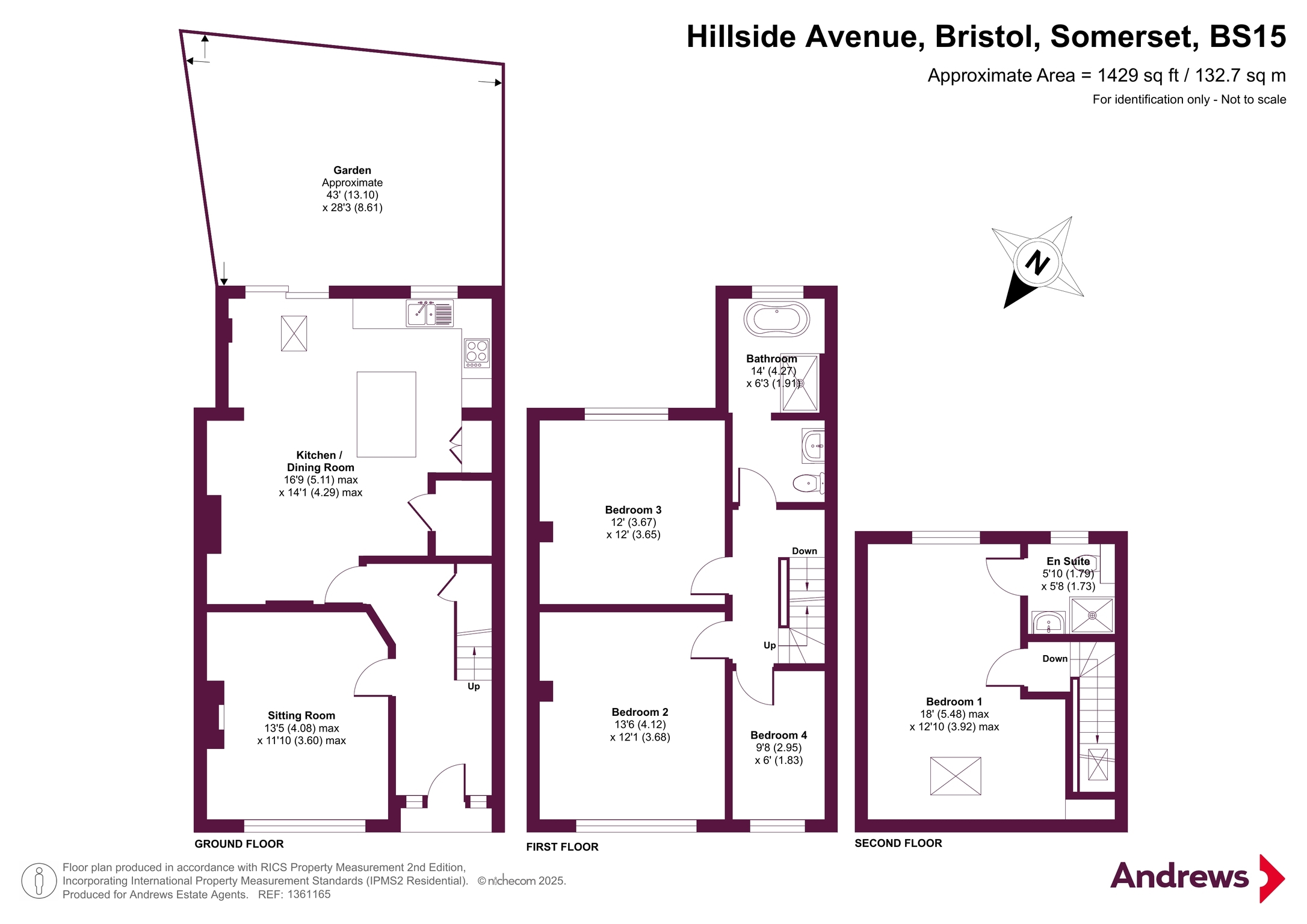 18A, Hillside Avenue, Bristol floorplan