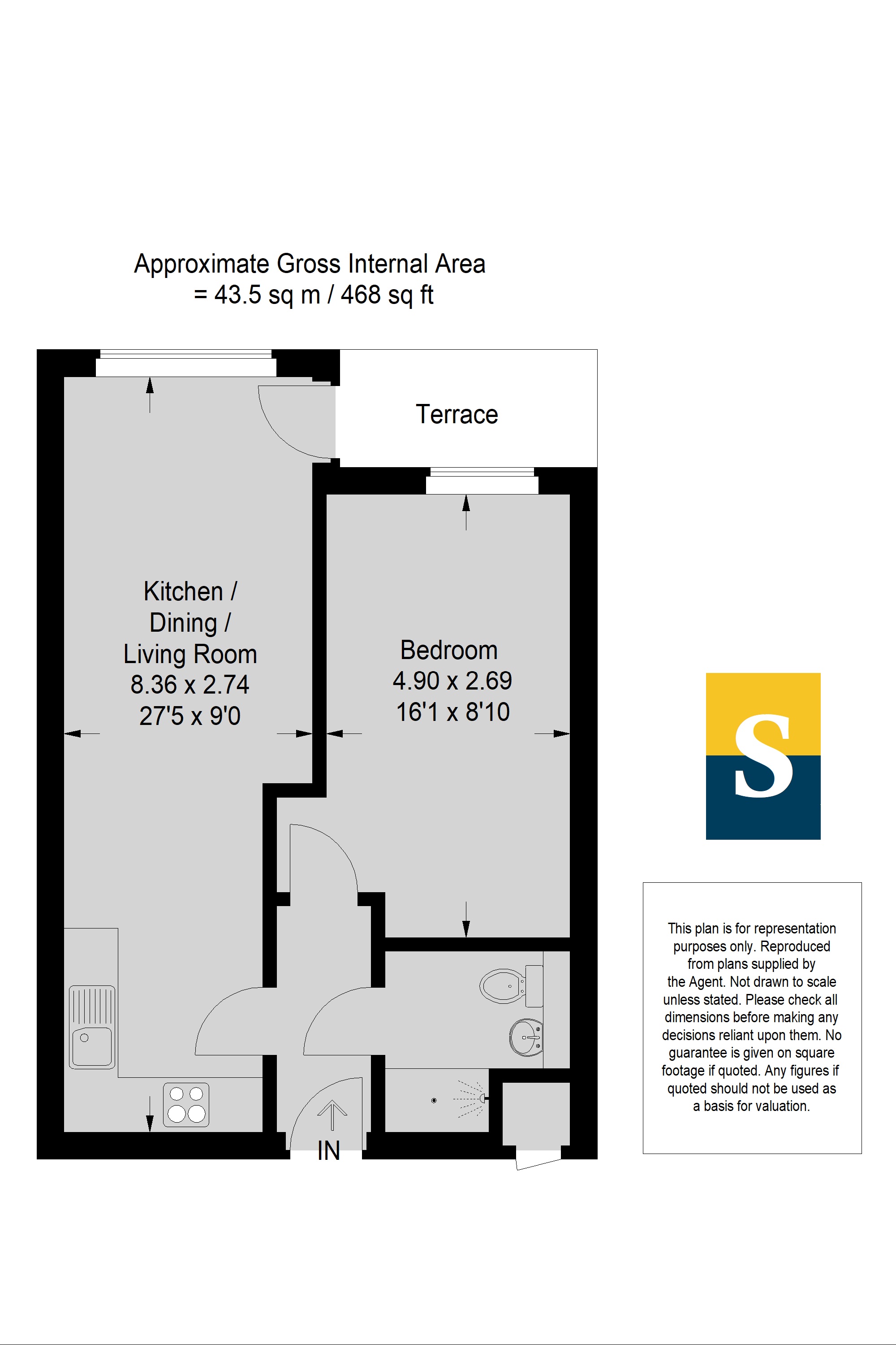 5 Weycombe House,, Wispers Lane, Haslemere floorplan