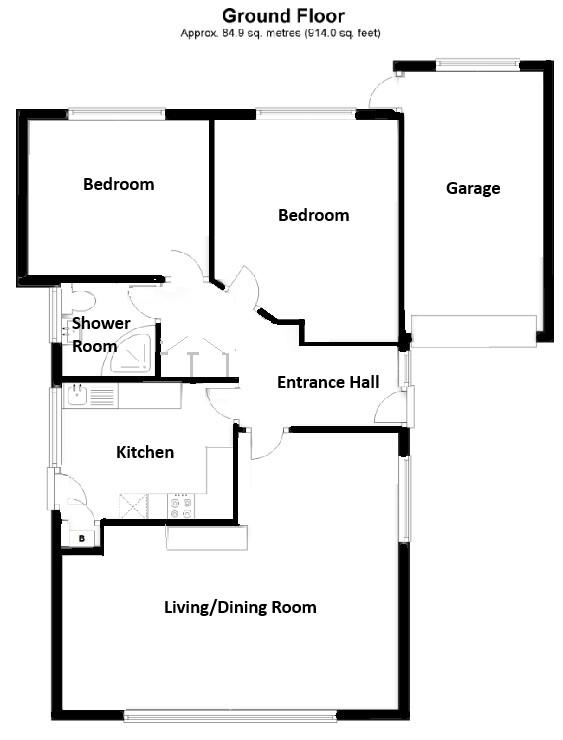 107, Shepherds Walk, Hythe floorplan