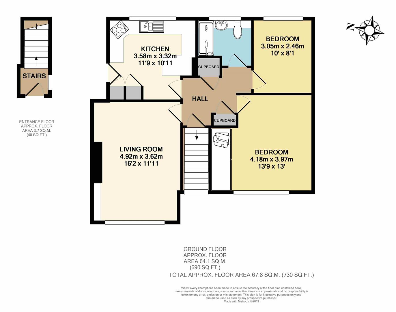 2 Bedrooms Maisonette for sale in Westbeech Court, Banbury OX16