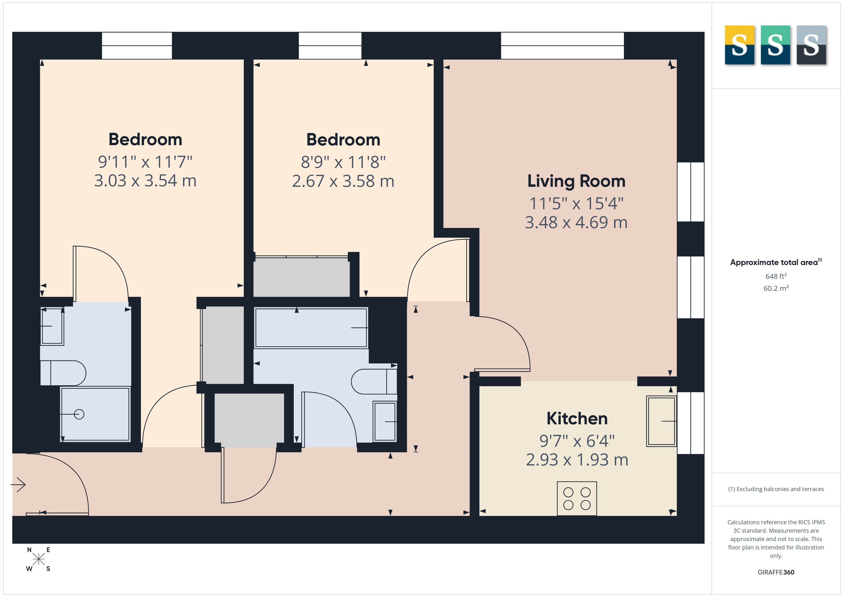 Waverley Close, Camberley, Surrey, GU15 floorplan