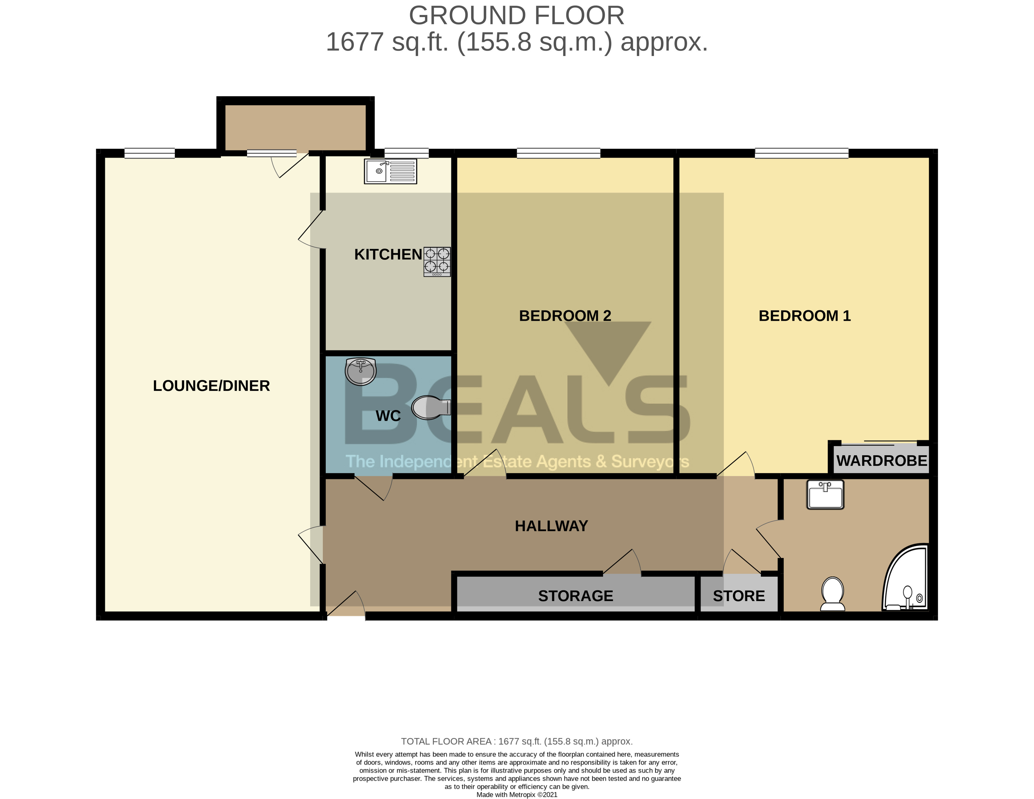 Havant Road, Drayton, Portsmouth PO6, 2 bedroom property for sale
