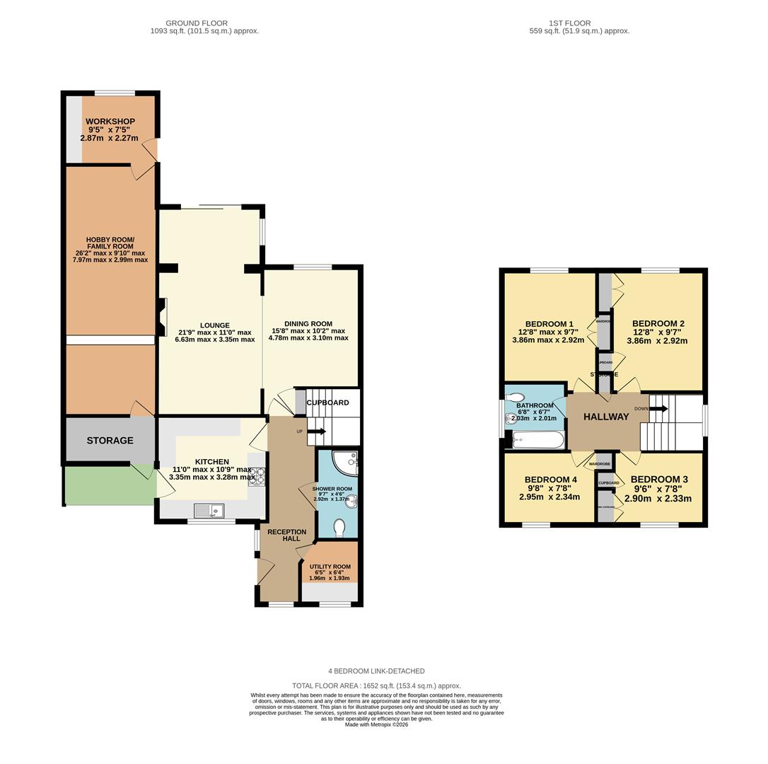 18, Coniston Road, Basingstoke floorplan