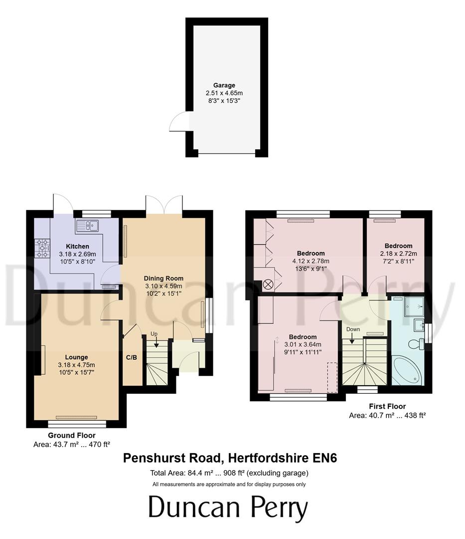 8, Penshurst Road, Potters Bar floorplan