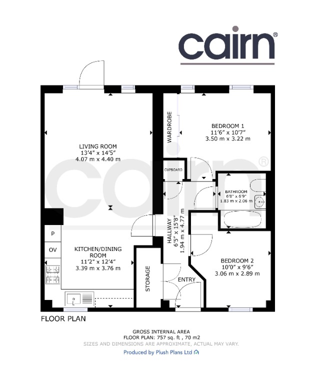 Cunningham Square, Portobello, Edinburgh, EH15 1BA, Edinburgh floorplan
