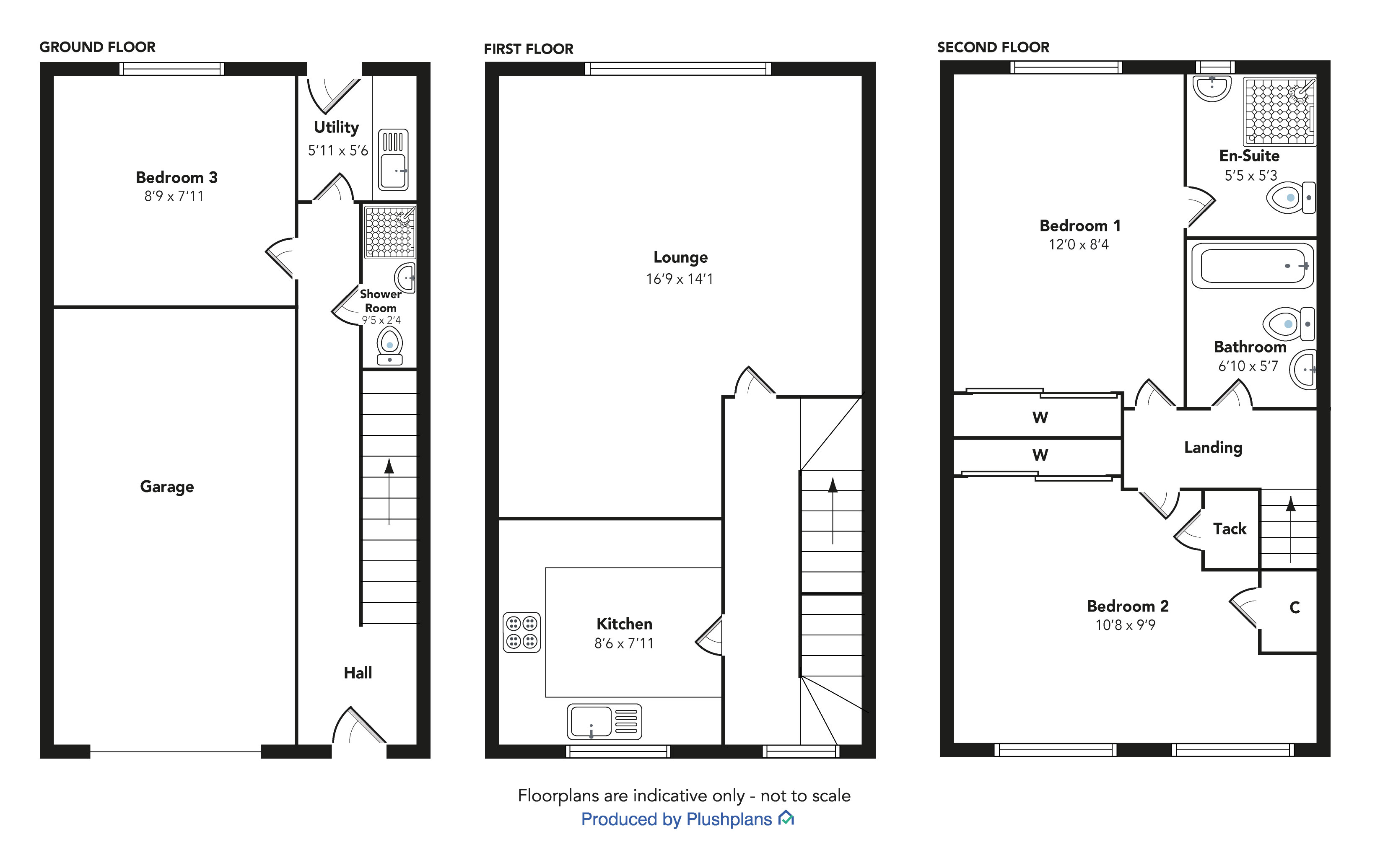 64, Benn Avenue, Paisley floorplan