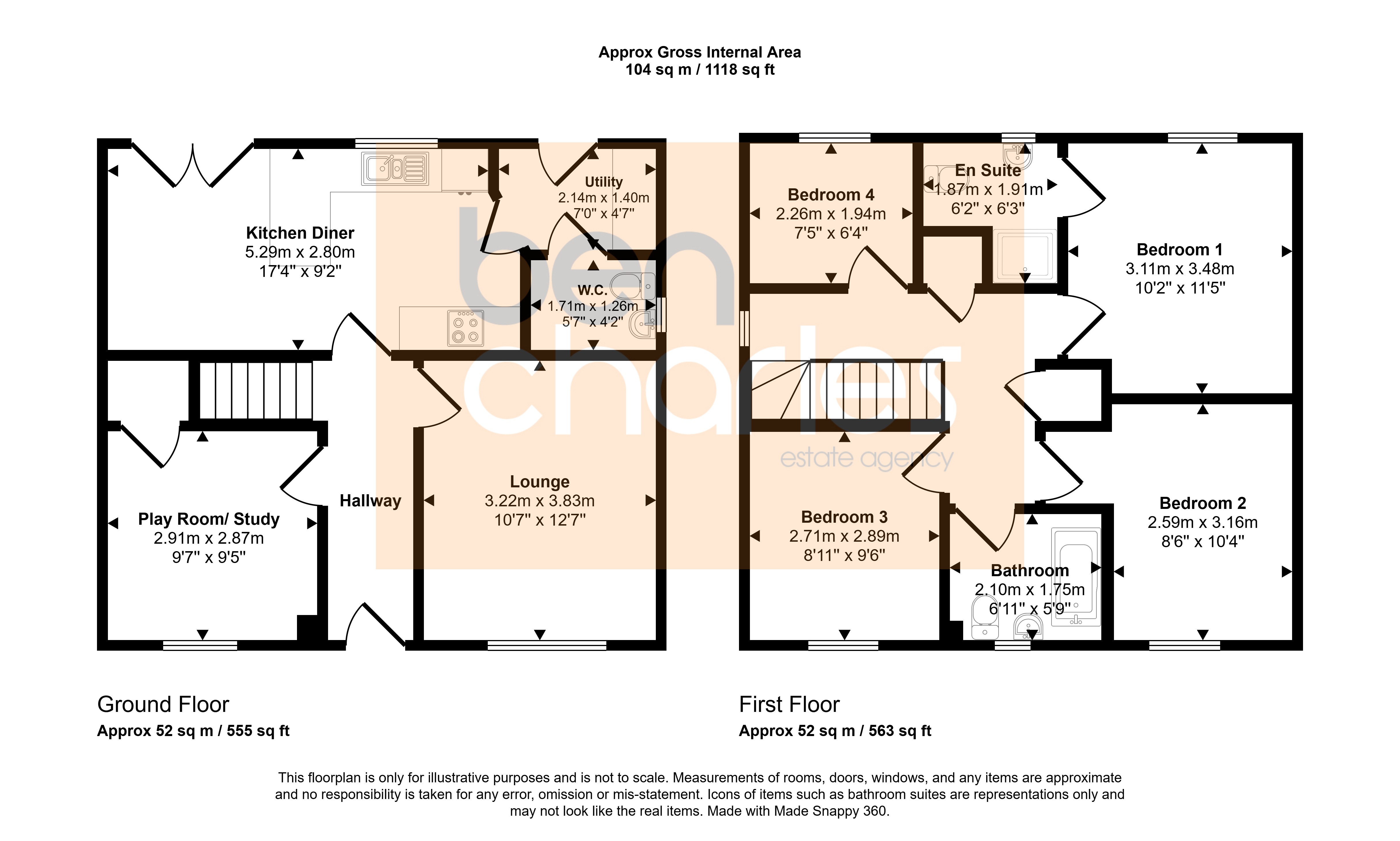 40, Leamside Way, Durham floorplan