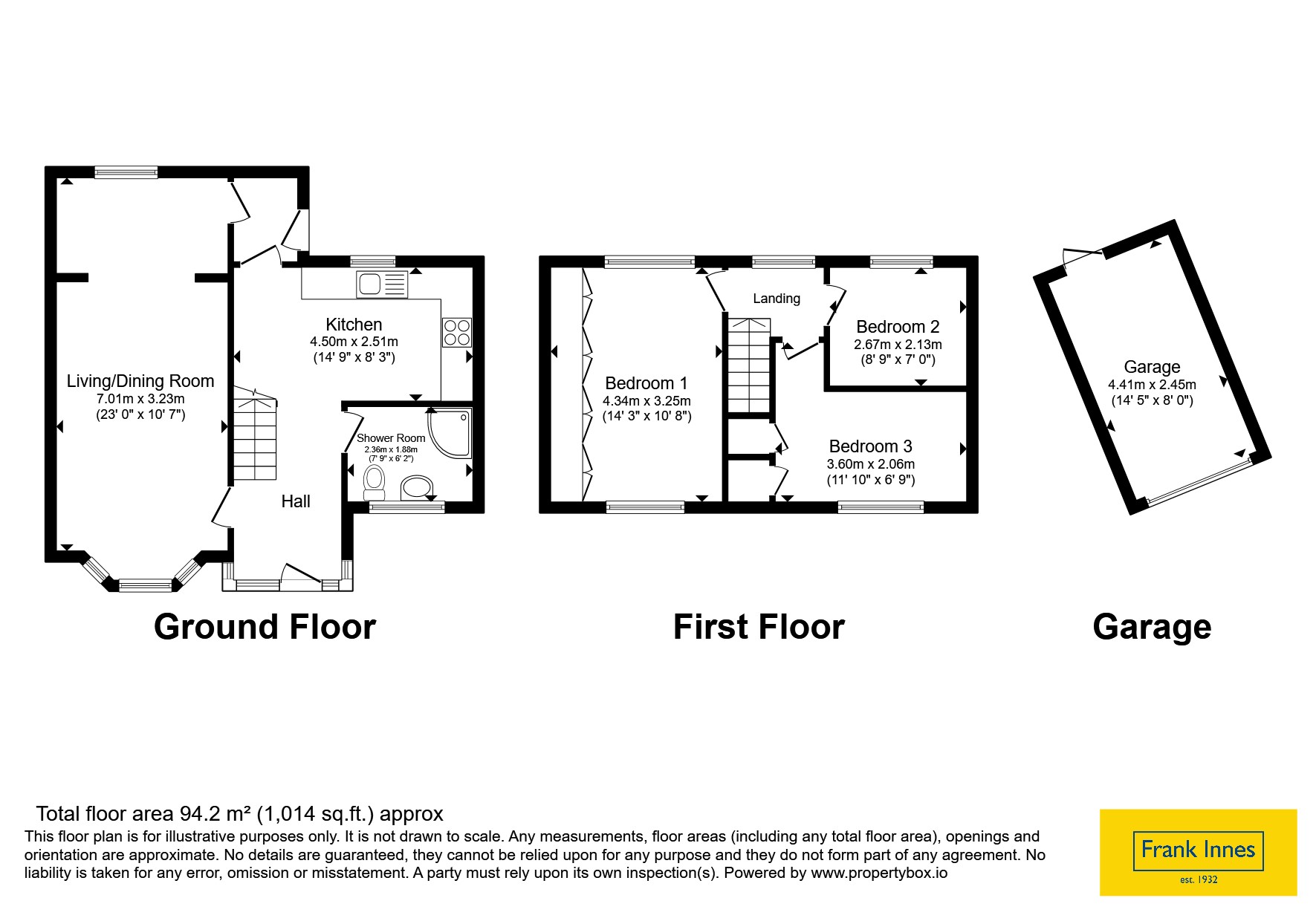 Frederick Avenue, Derbyshire floorplan