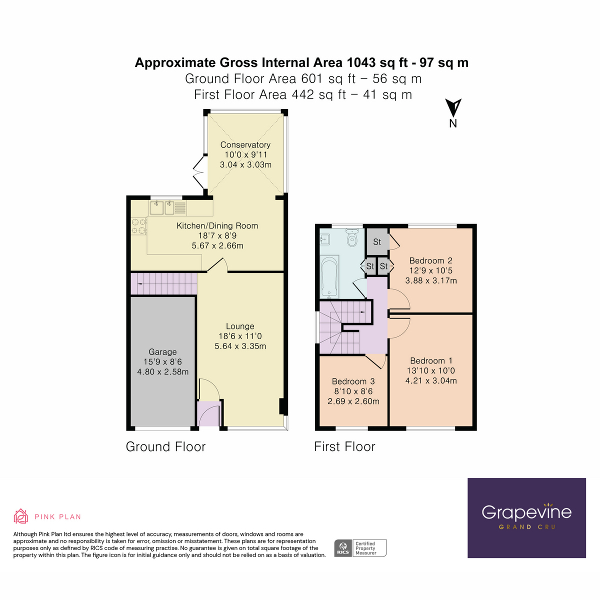 11, Herald Way, Reading floorplan