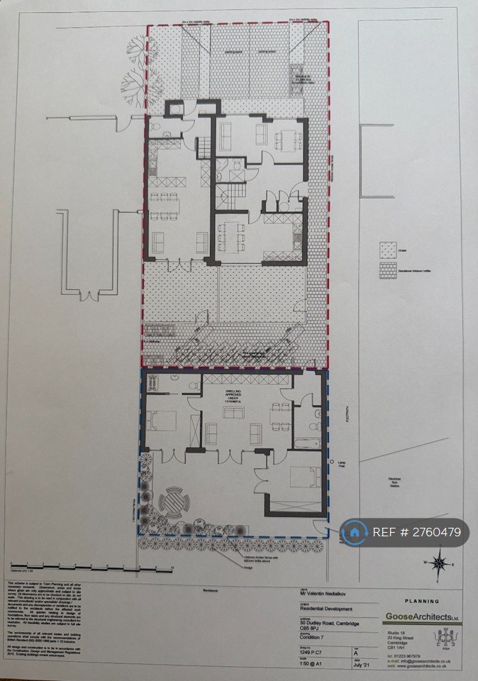 B Dudley Road, Cambridge floorplan