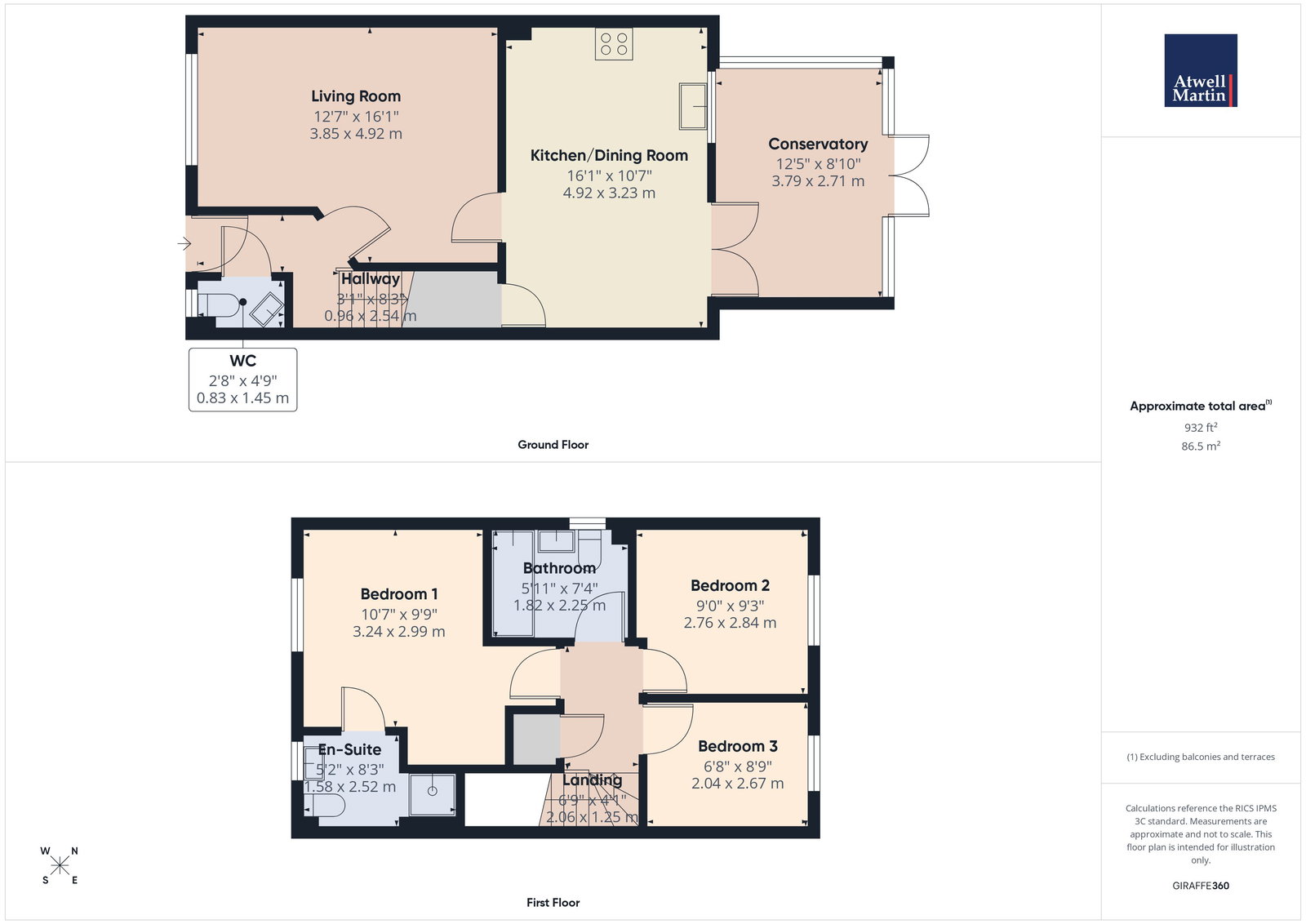 6, St. Josephs Way, Chippenham floorplan