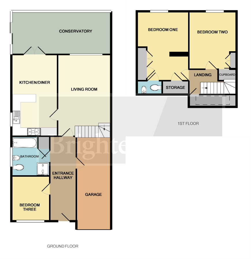 3 Bedrooms Semi-detached bungalow for sale in Purley Drive, Bridgwater TA6