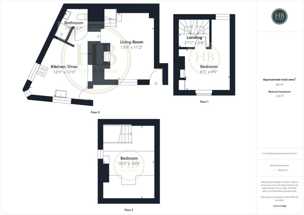 Bakehouse Cottage, 10 Sunny Place, Whitby floorplan