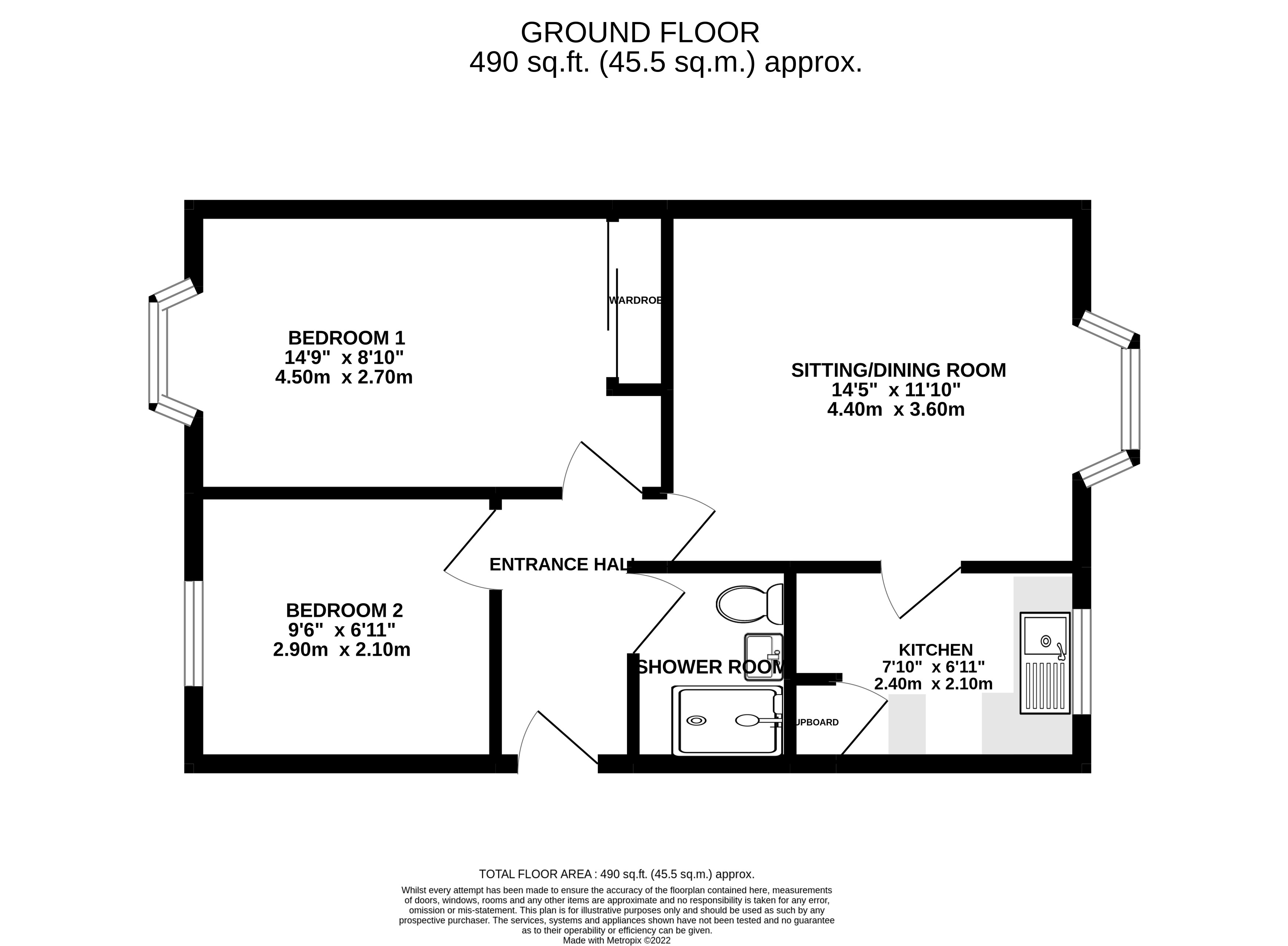 Ellingham Close, Alresford SO24, 2 bedroom flat for sale 62249399