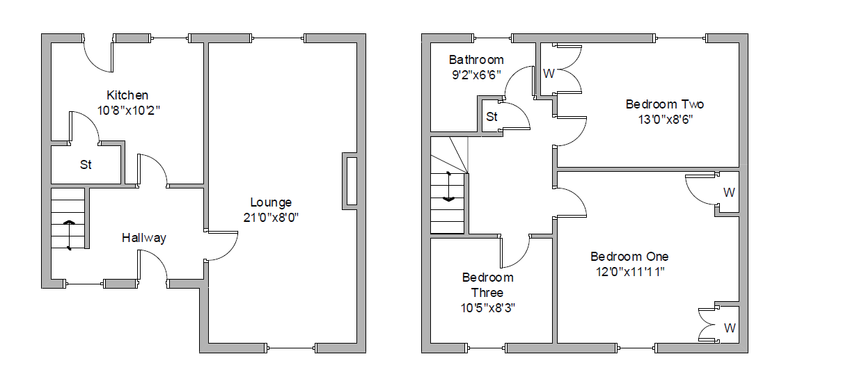 100, Livingstone Drive, Glasgow floorplan