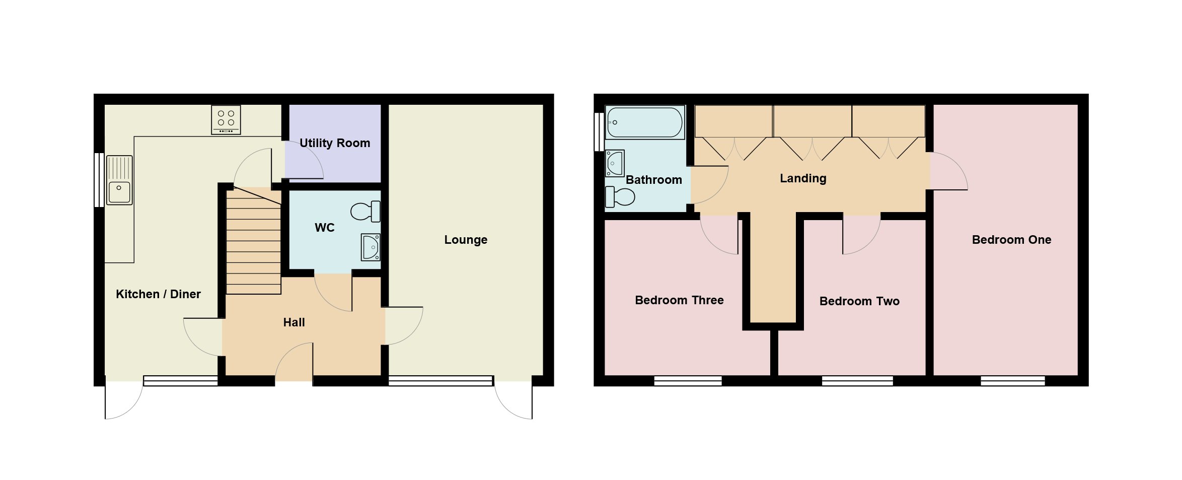 3 Bedrooms Semi-detached house to rent in Regents Close, Crawley RH11