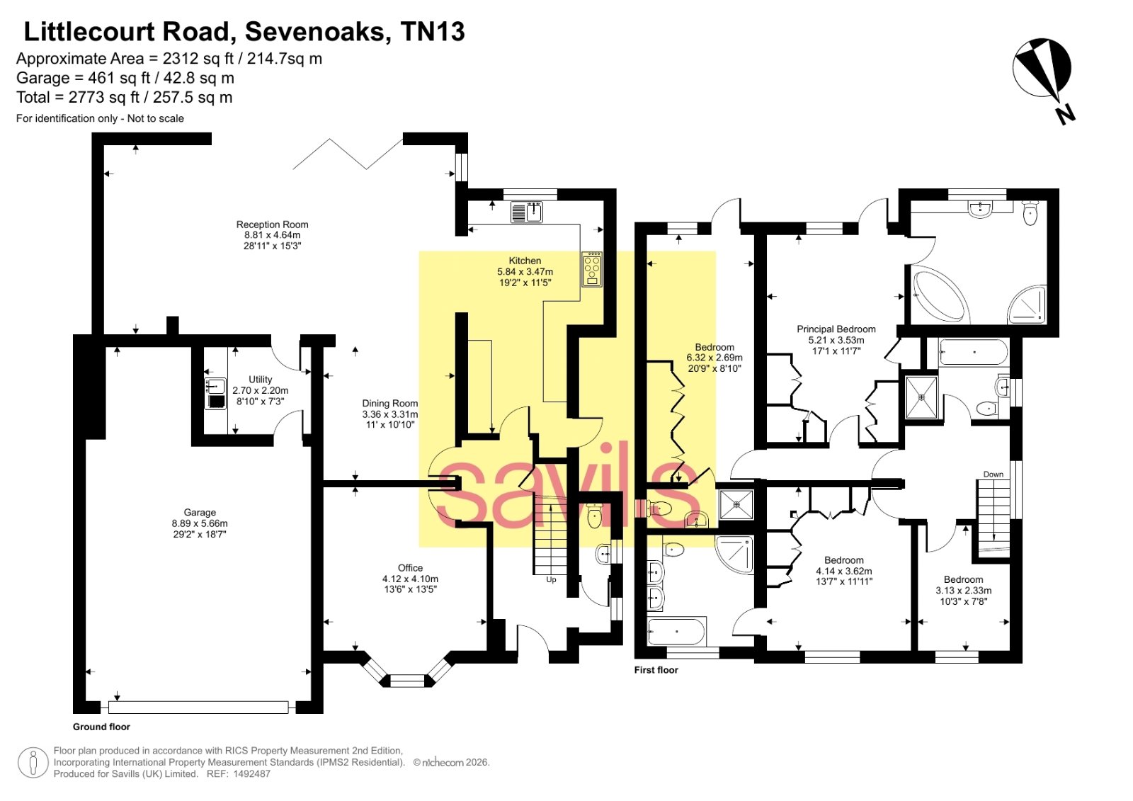 1, Littlecourt Road, Kent floorplan