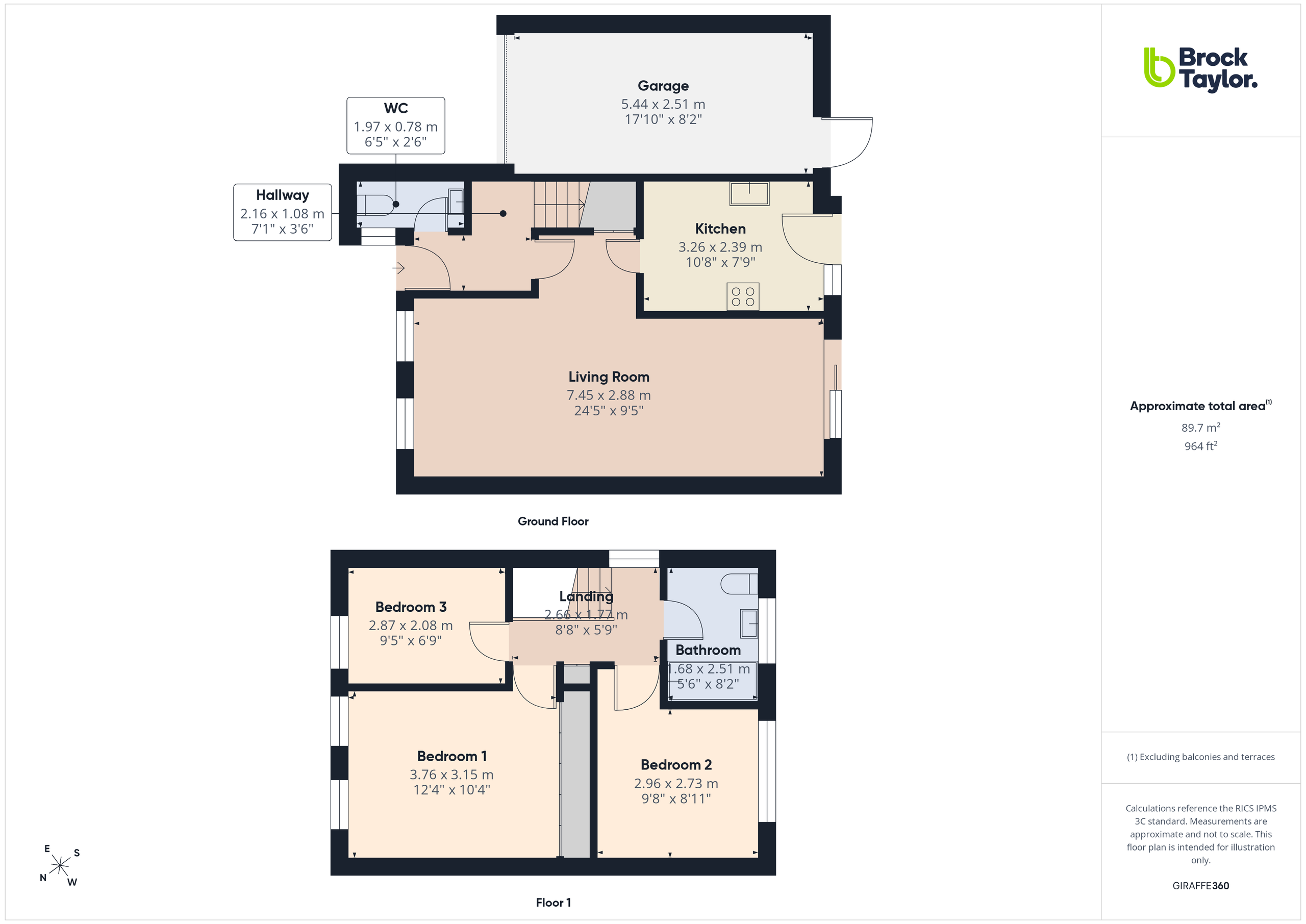 39 Bluebell Close, Horsham floorplan