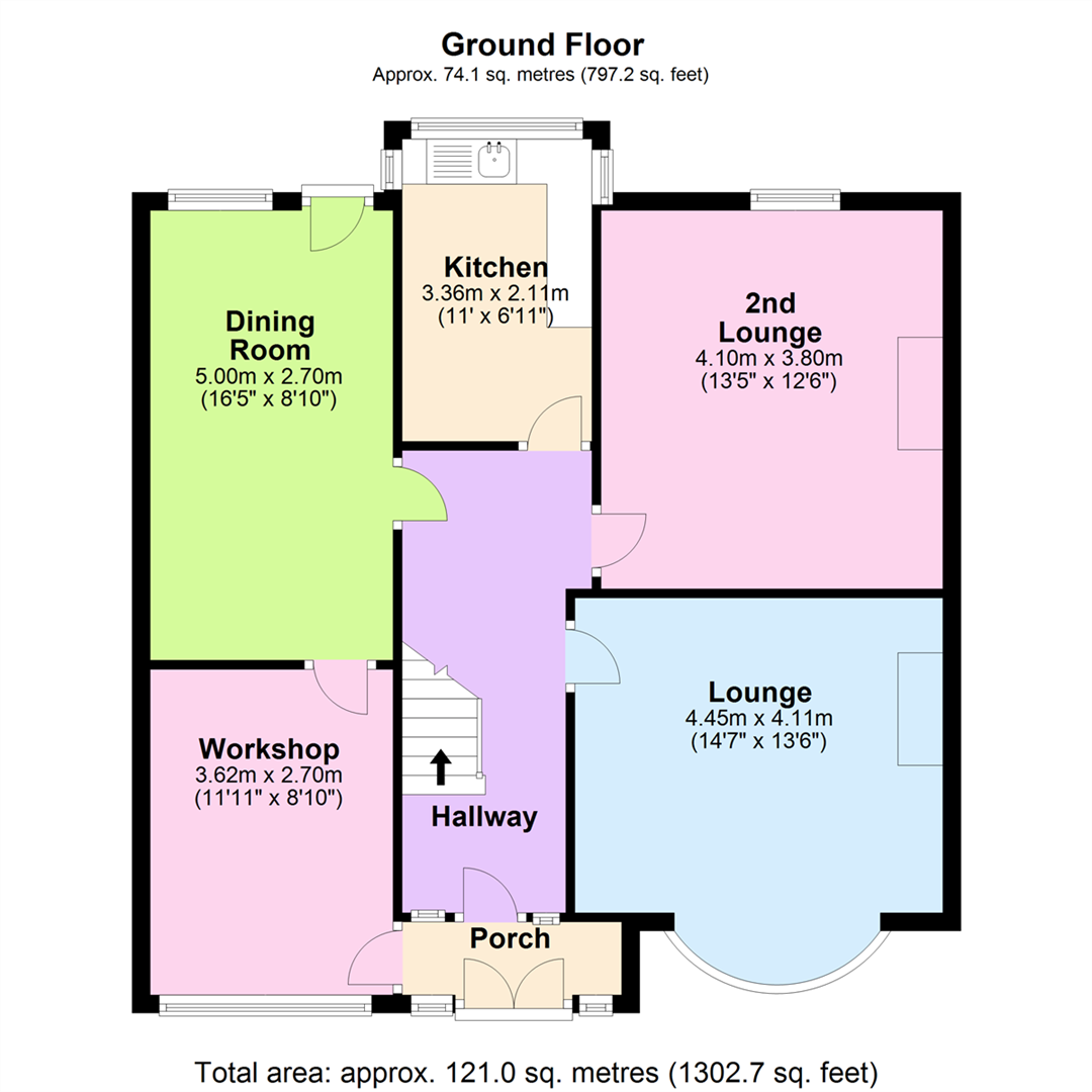 3 bed semidetached house for sale in Grane Road, Haslingden