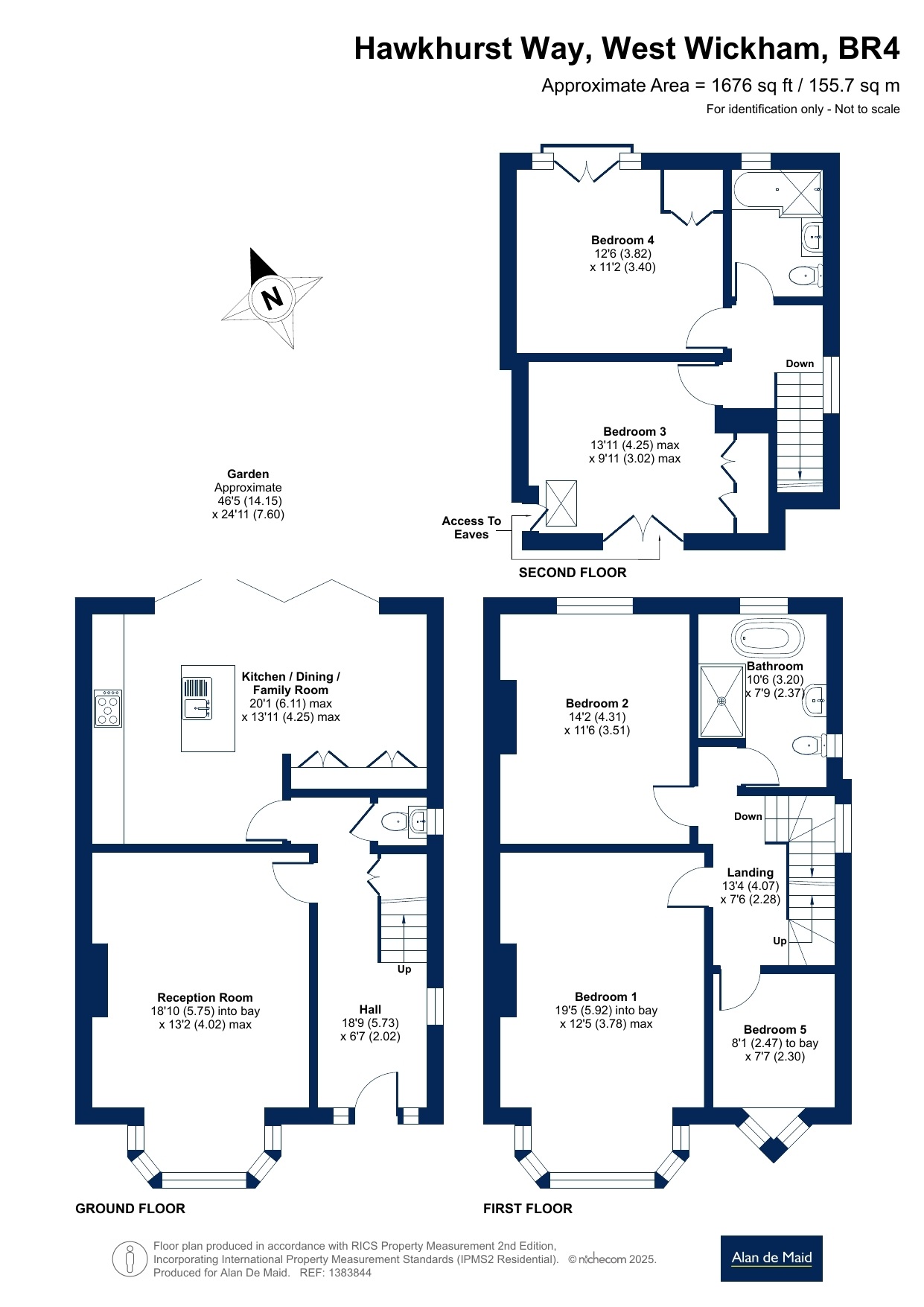 22, Hawkhurst Way, West Wickham floorplan