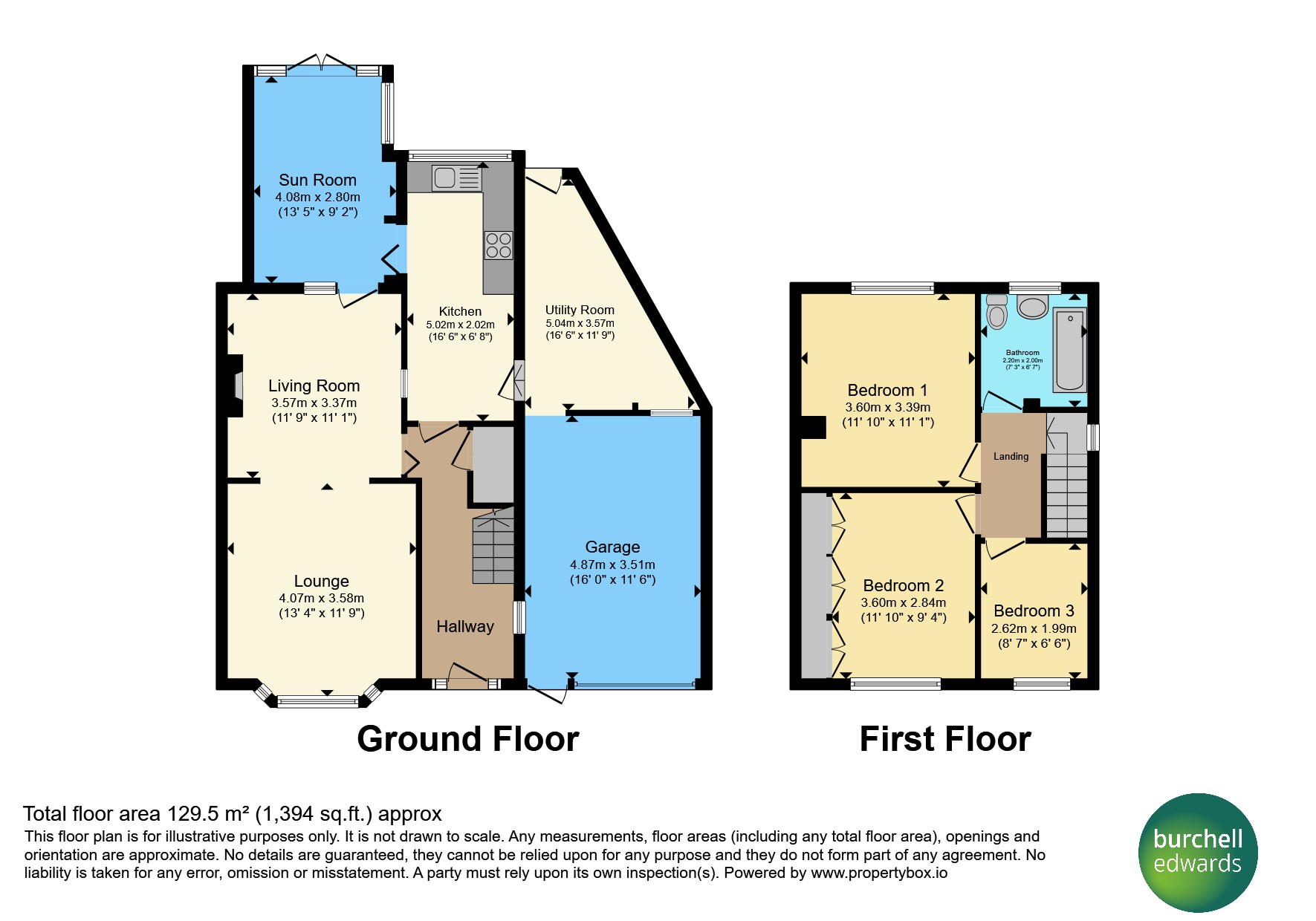 185, Park Lane, Belper floorplan