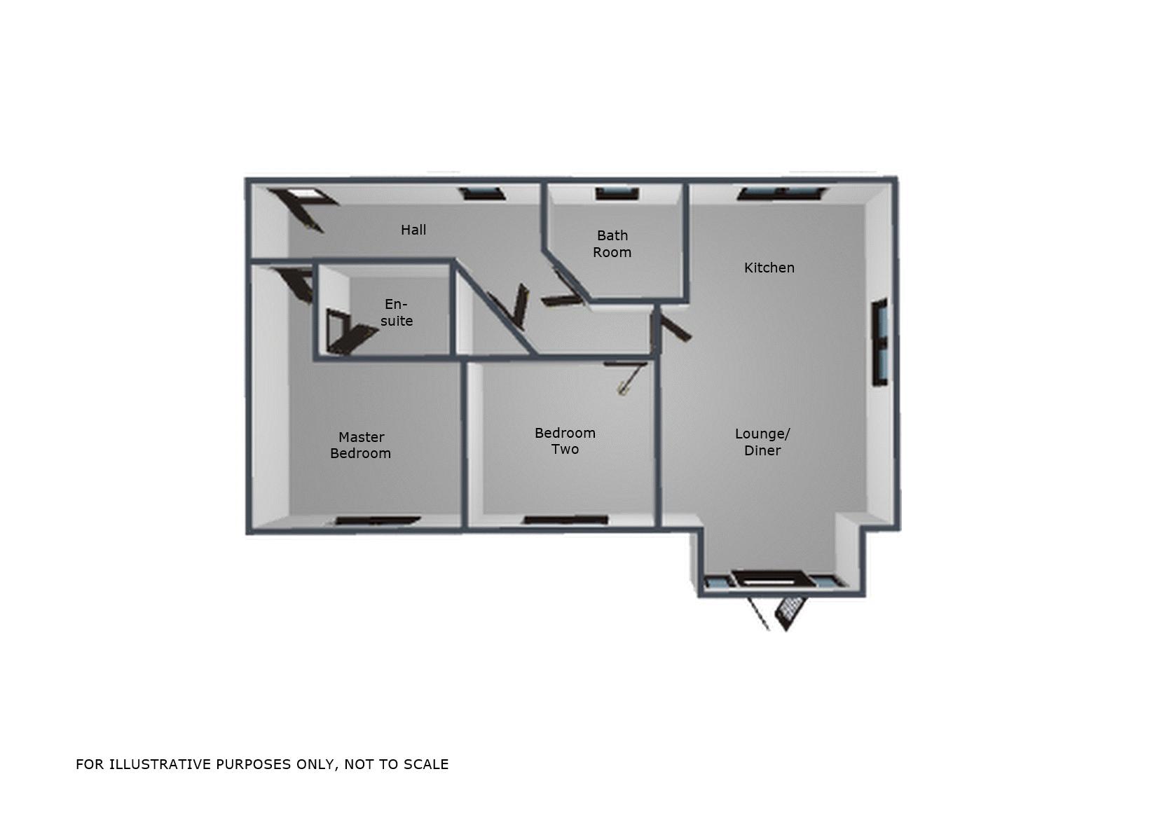 32 Milbourne House, Collis Close, Burntwood floorplan