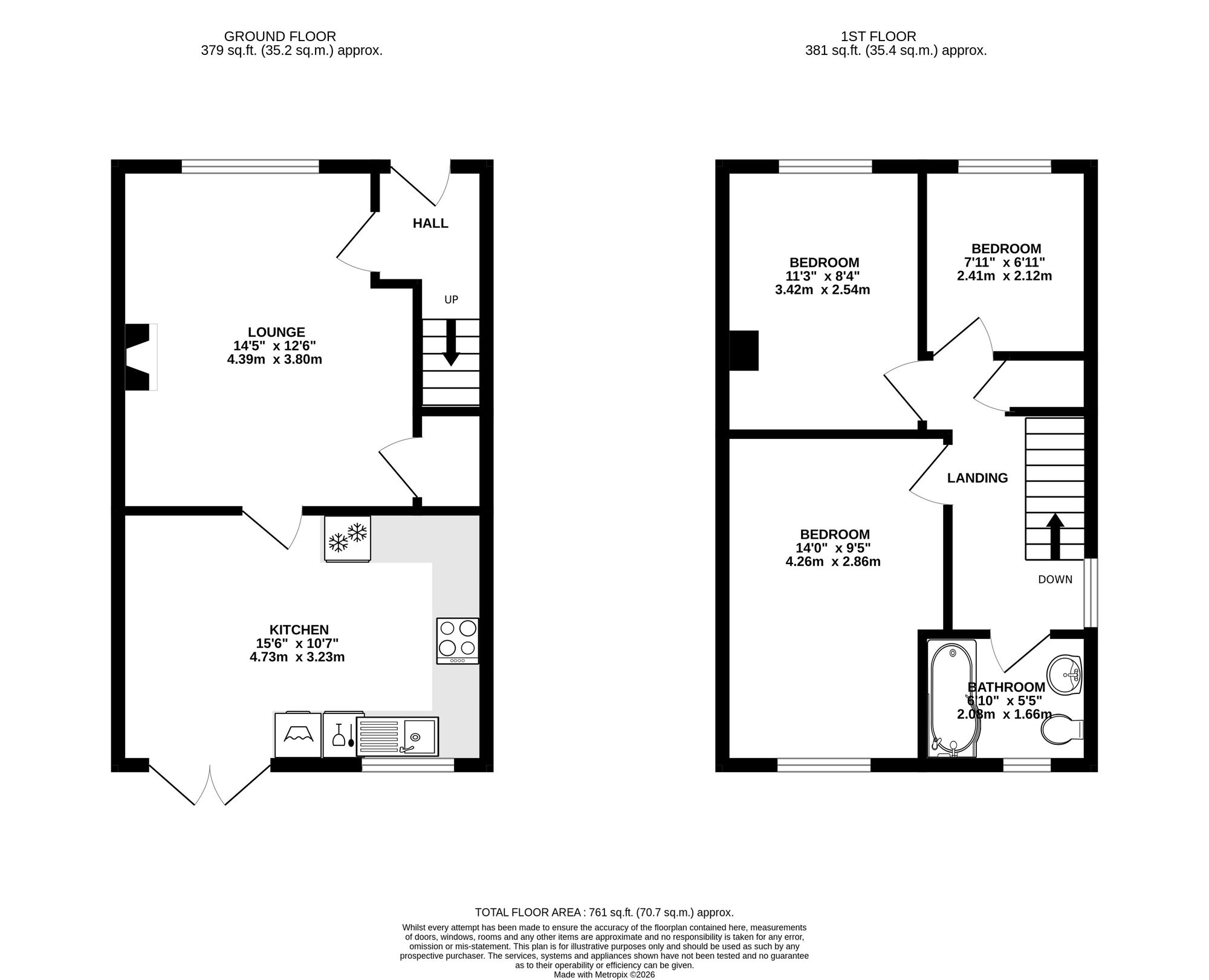 86 Polmennor Road, Falmouth floorplan