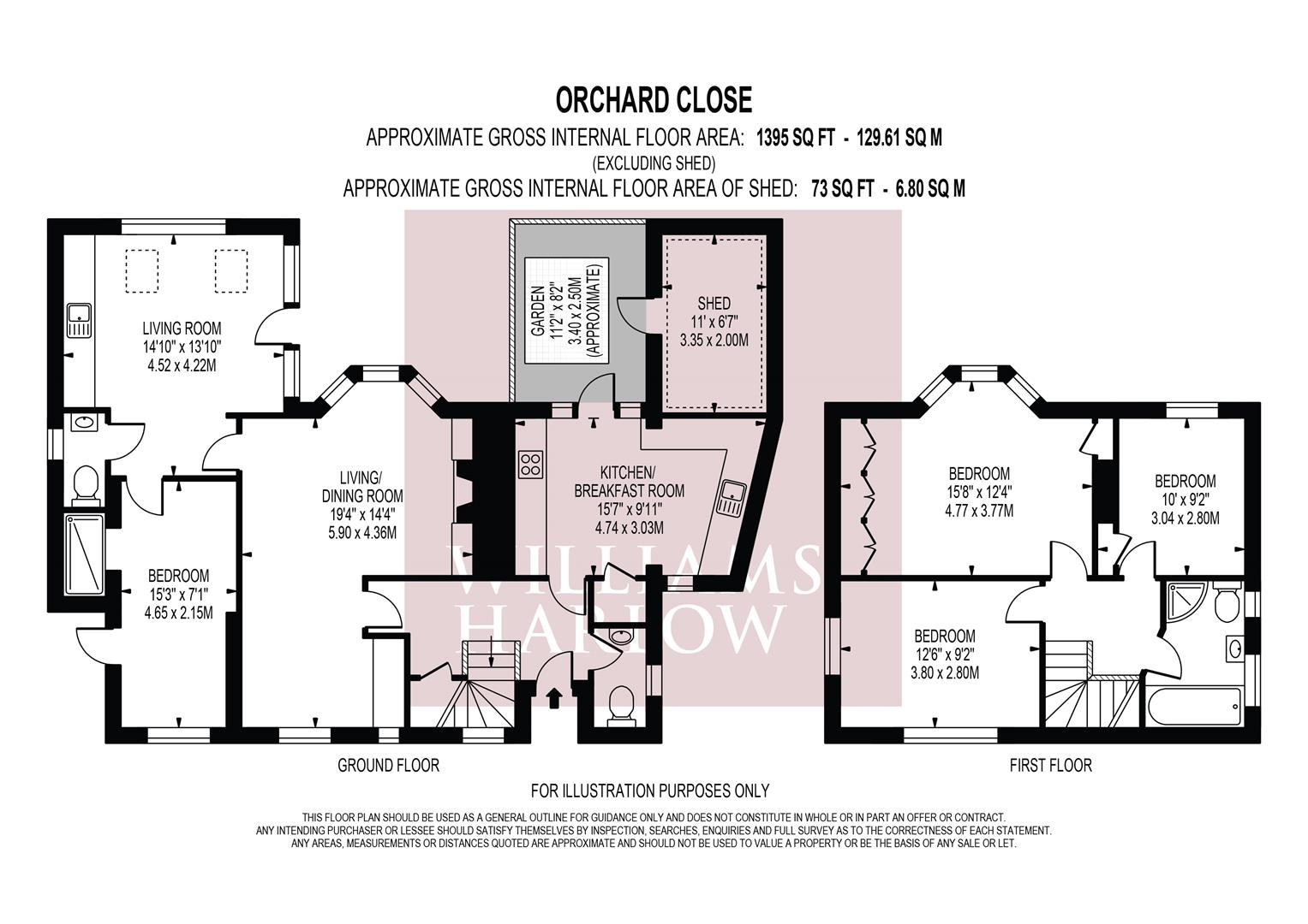 5, Orchard Close, Banstead floorplan