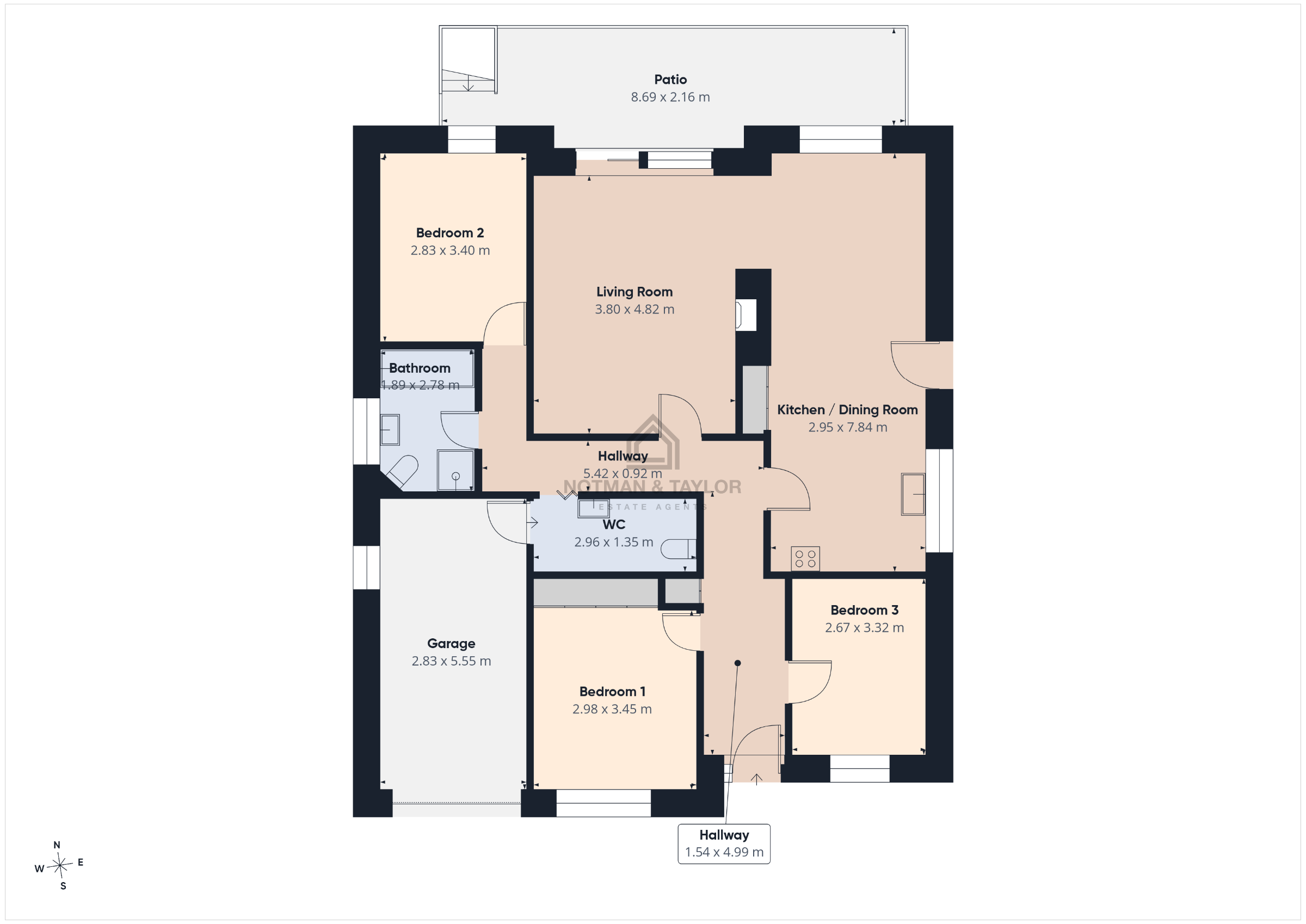2 Sydney Road, Torpoint floorplan