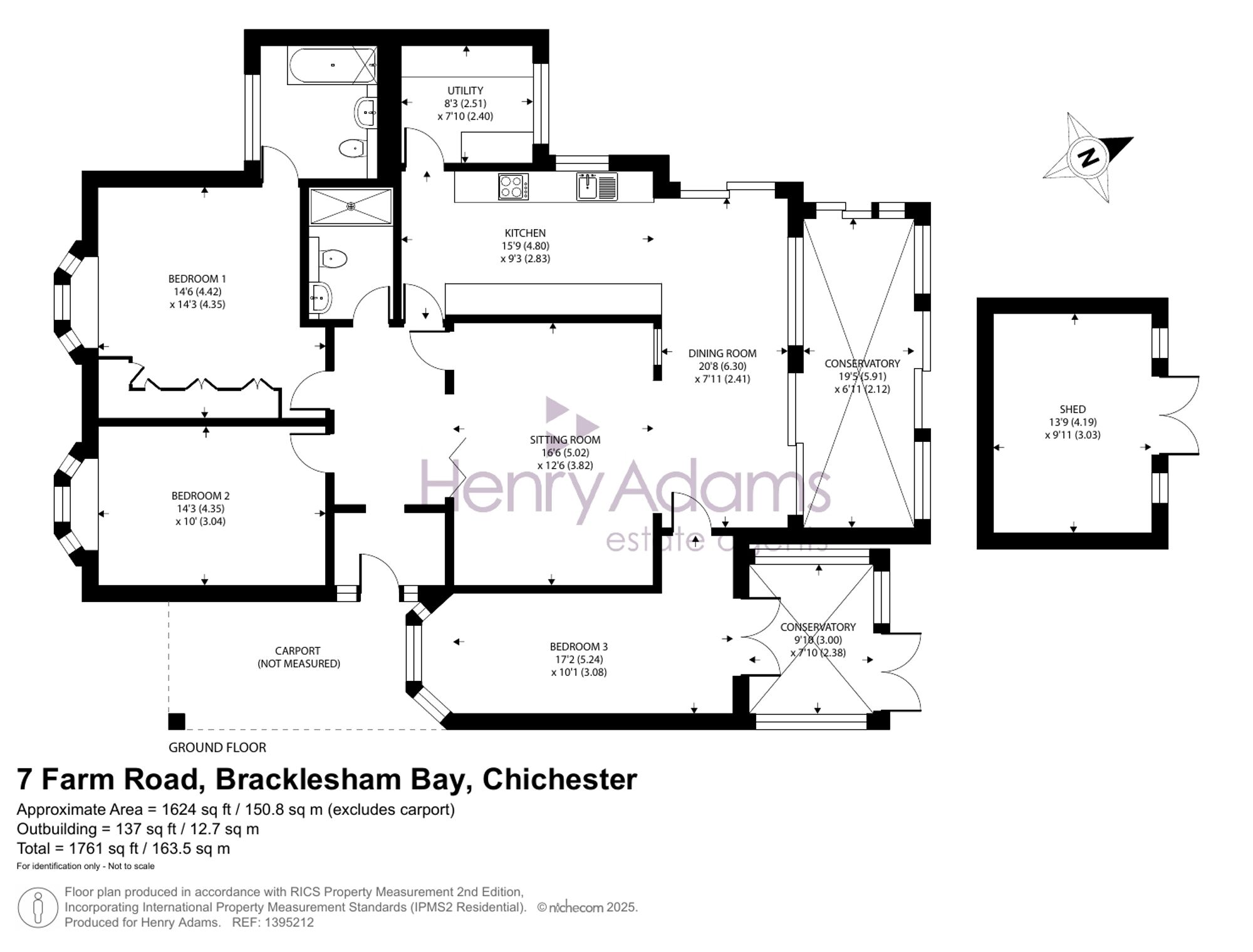 7 Farm Road, Chichester floorplan