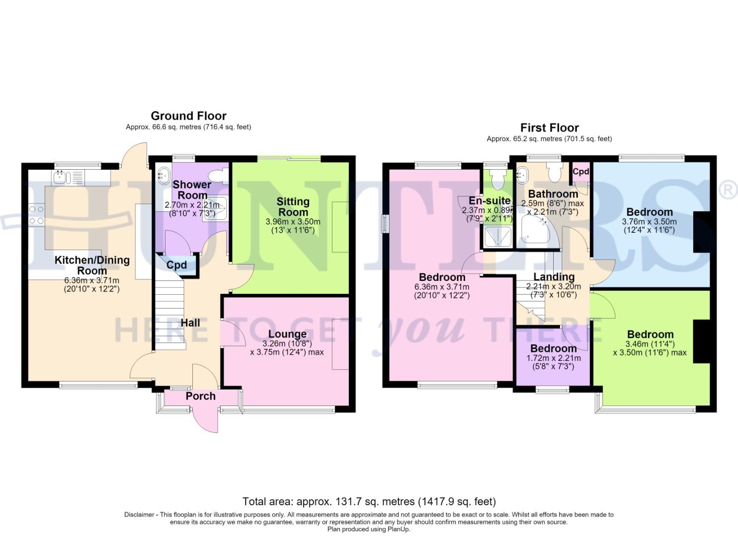 3, High Barn Road, Manchester floorplan