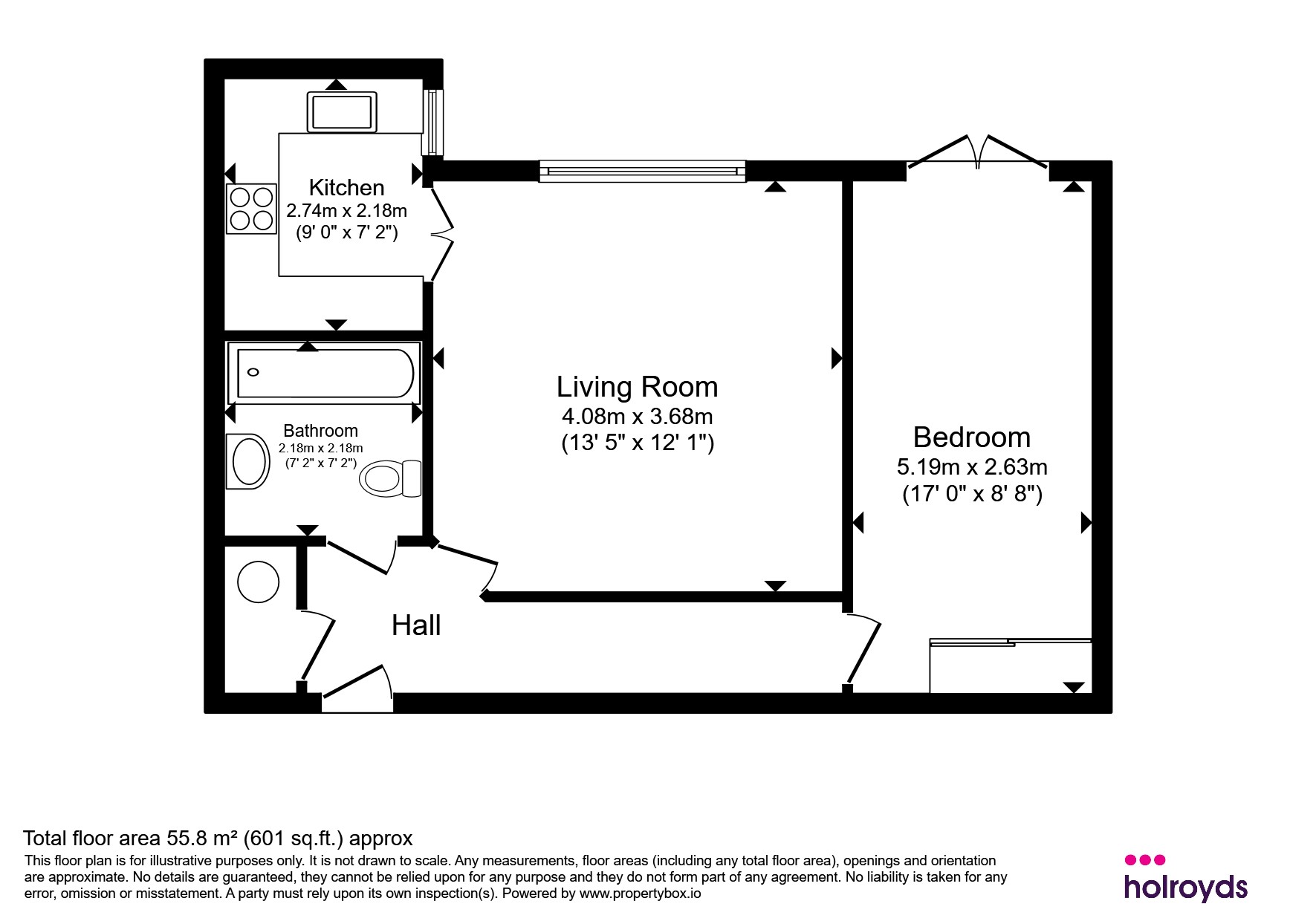 24, Sutton Court, Beech Street, Bingley floorplan