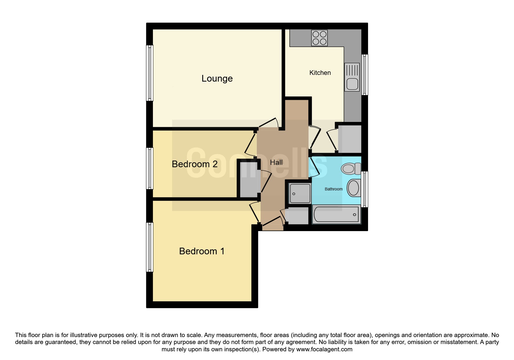 87, Kyrkeby, Letchworth Garden City floorplan